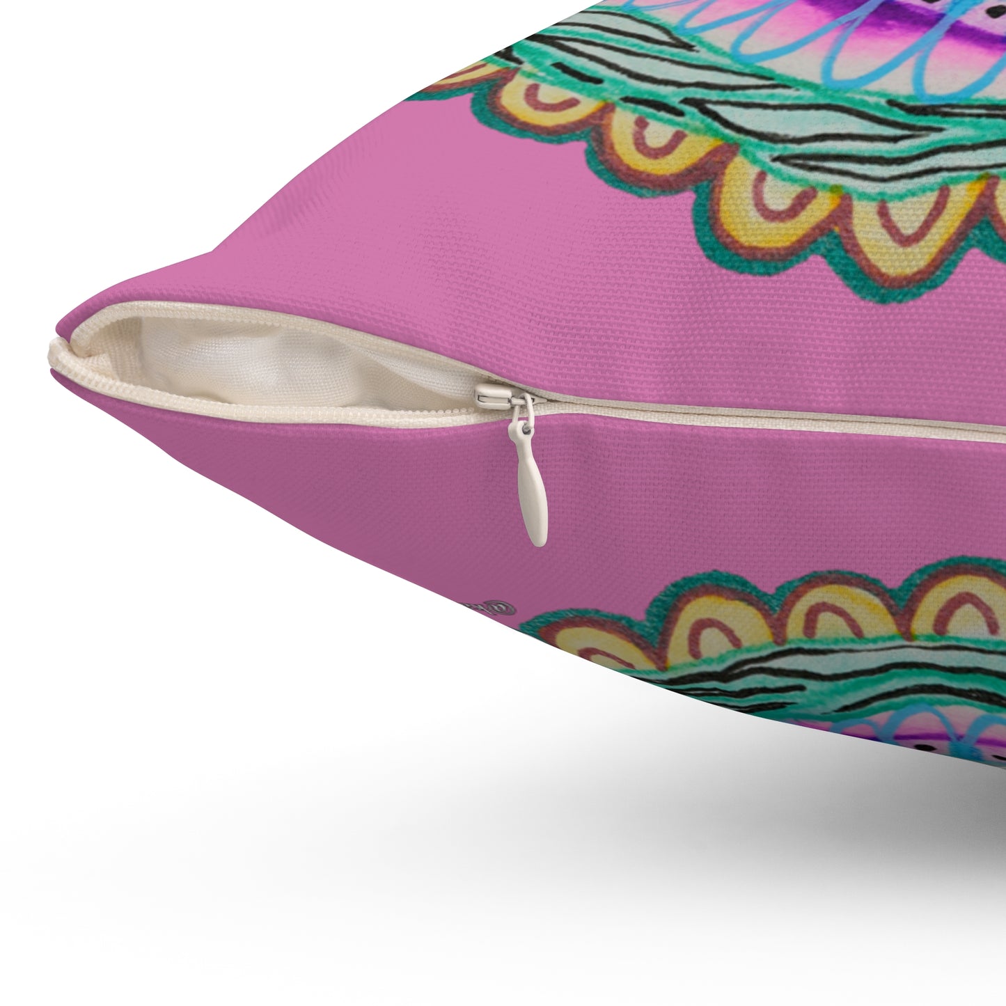 Eye 11 Spun Polyester Square Pillow