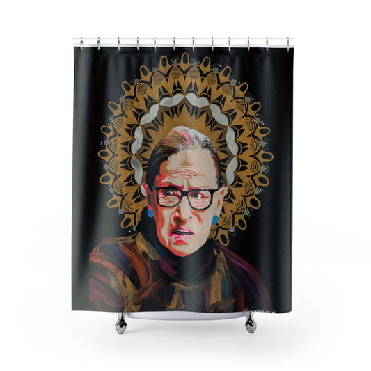 Ruth Bader Ginsburg Shower Curtain
