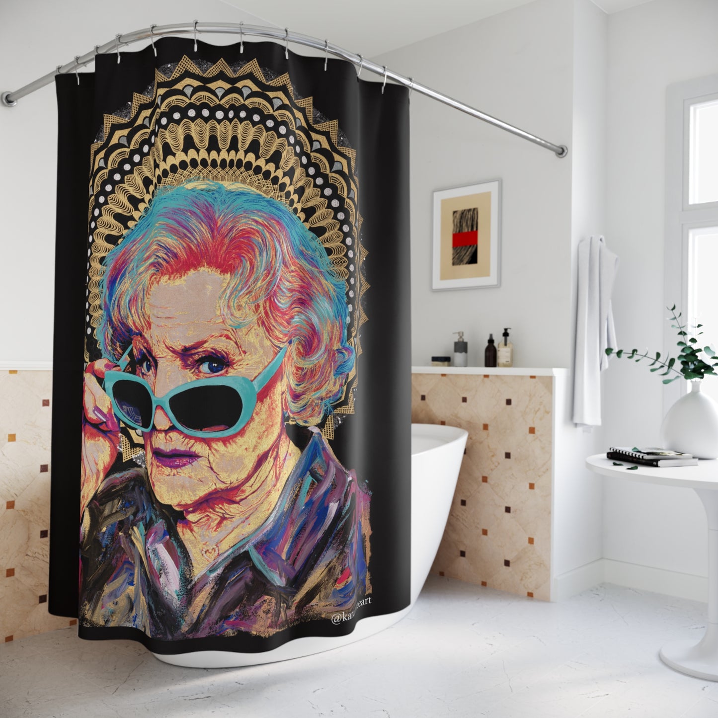 Betty White Shower Curtain