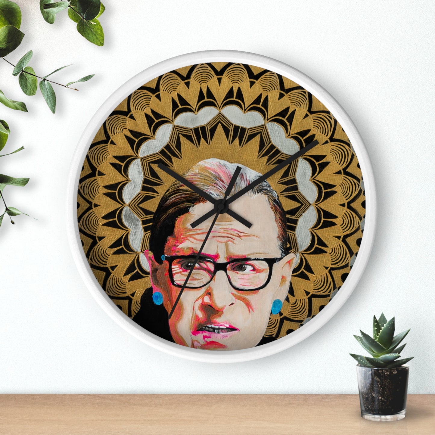 Ruth Bader Ginsburg Wall Clock