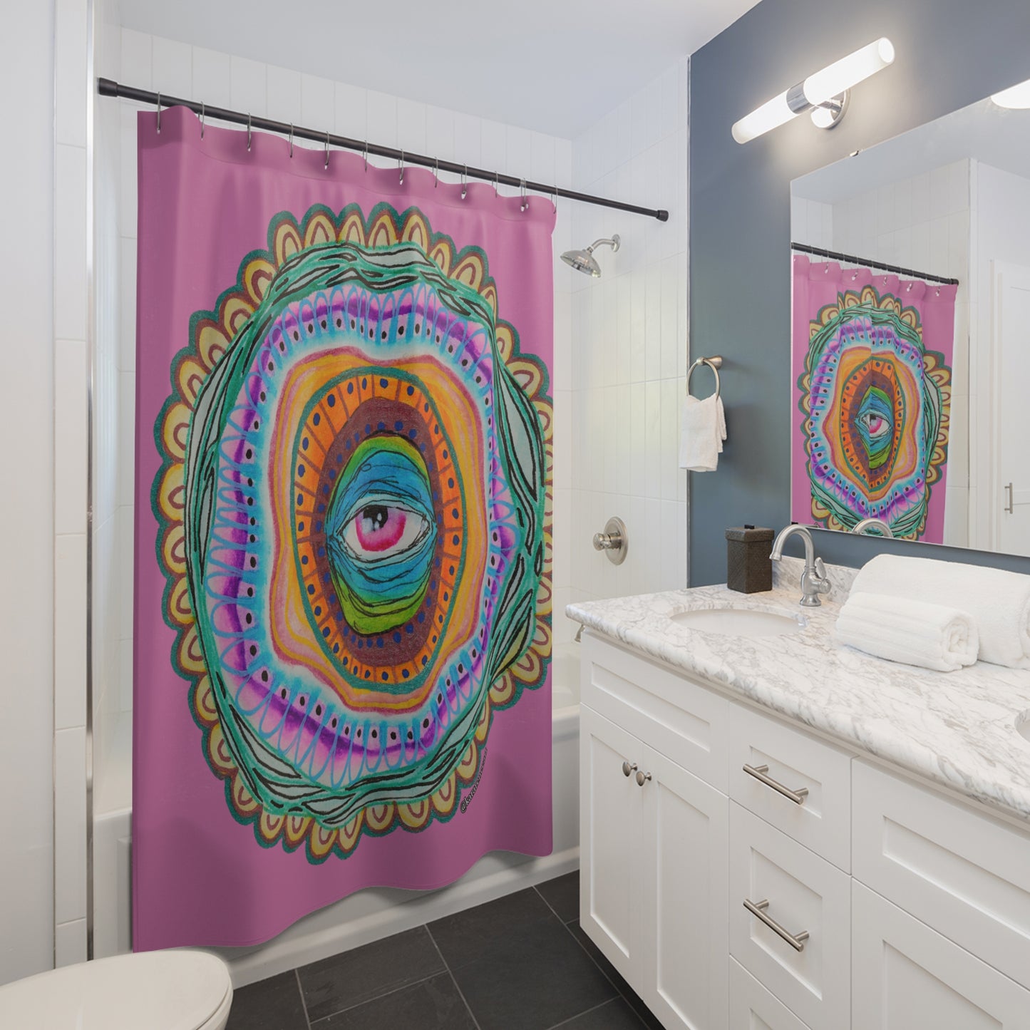 Eye 11 Shower Curtain