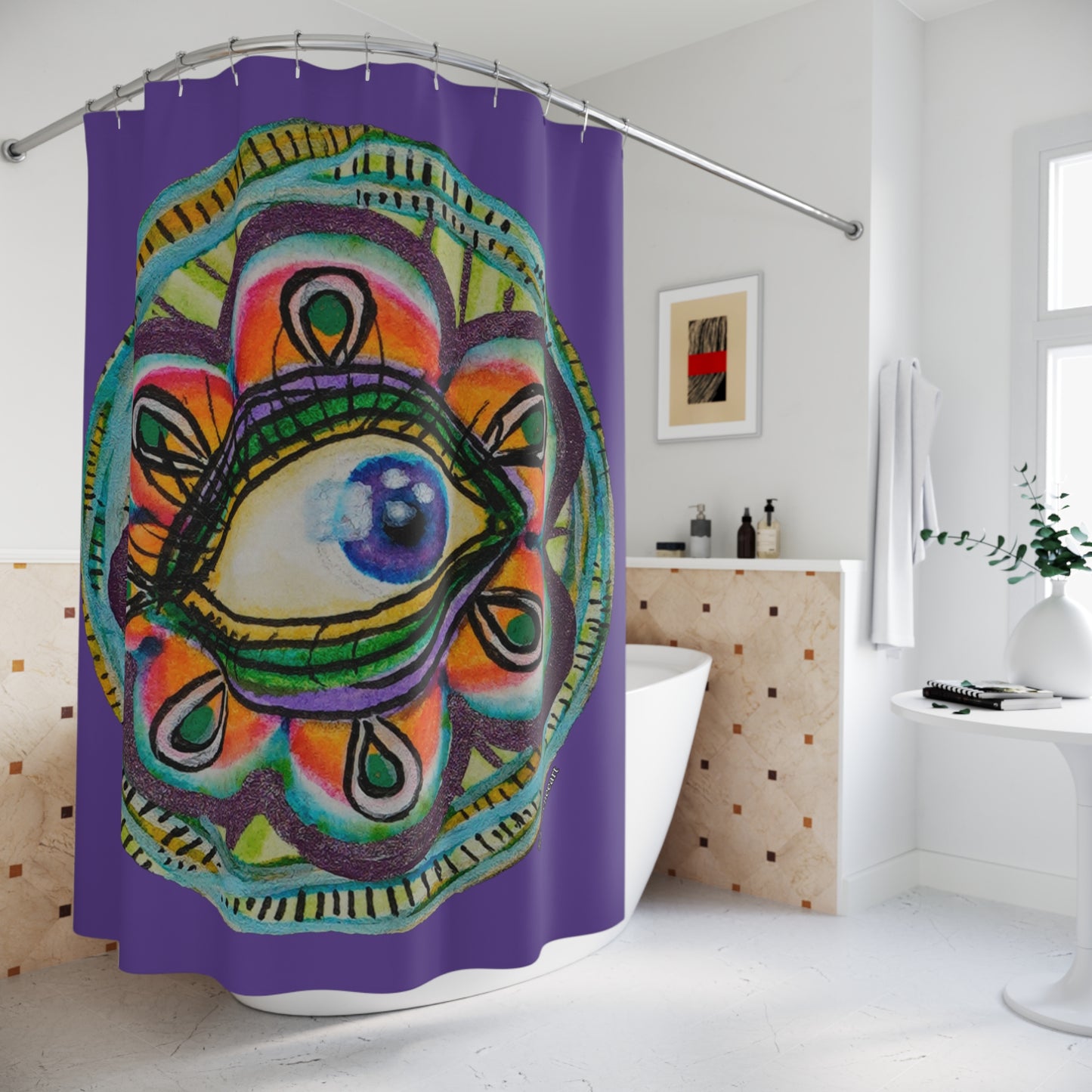 Eye 3 Shower Curtain