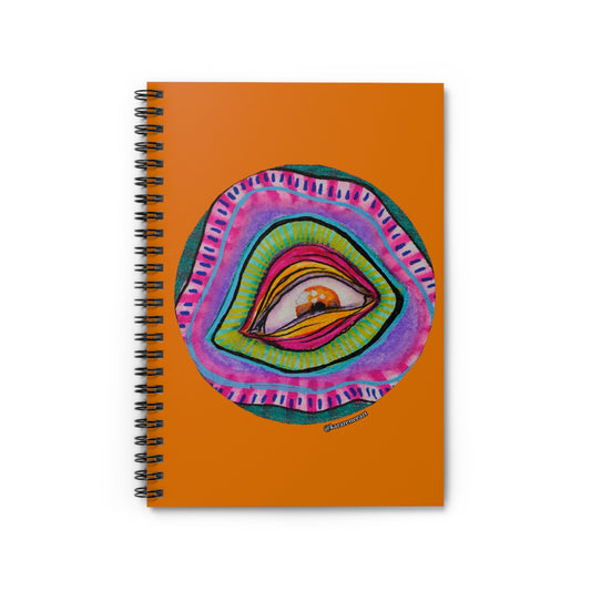 Eye 5 Spiral Notebook - Ruled Line