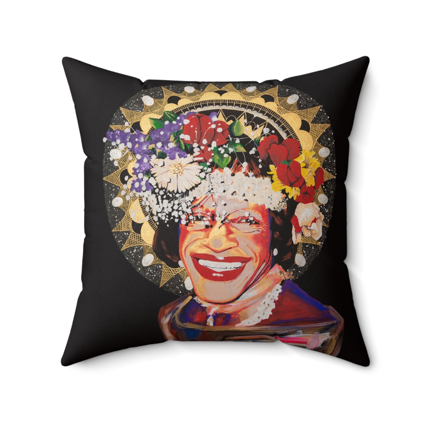 Marsha P Johnson Polyester Square Pillow