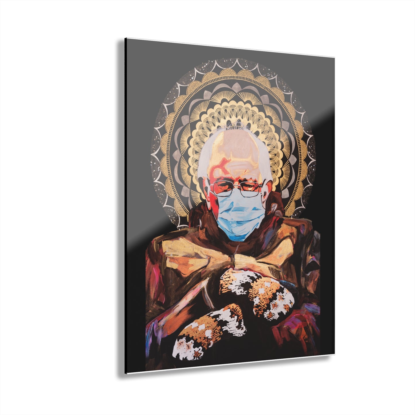 Bernie Sanders Acrylic Prints (French Cleat Hanging)