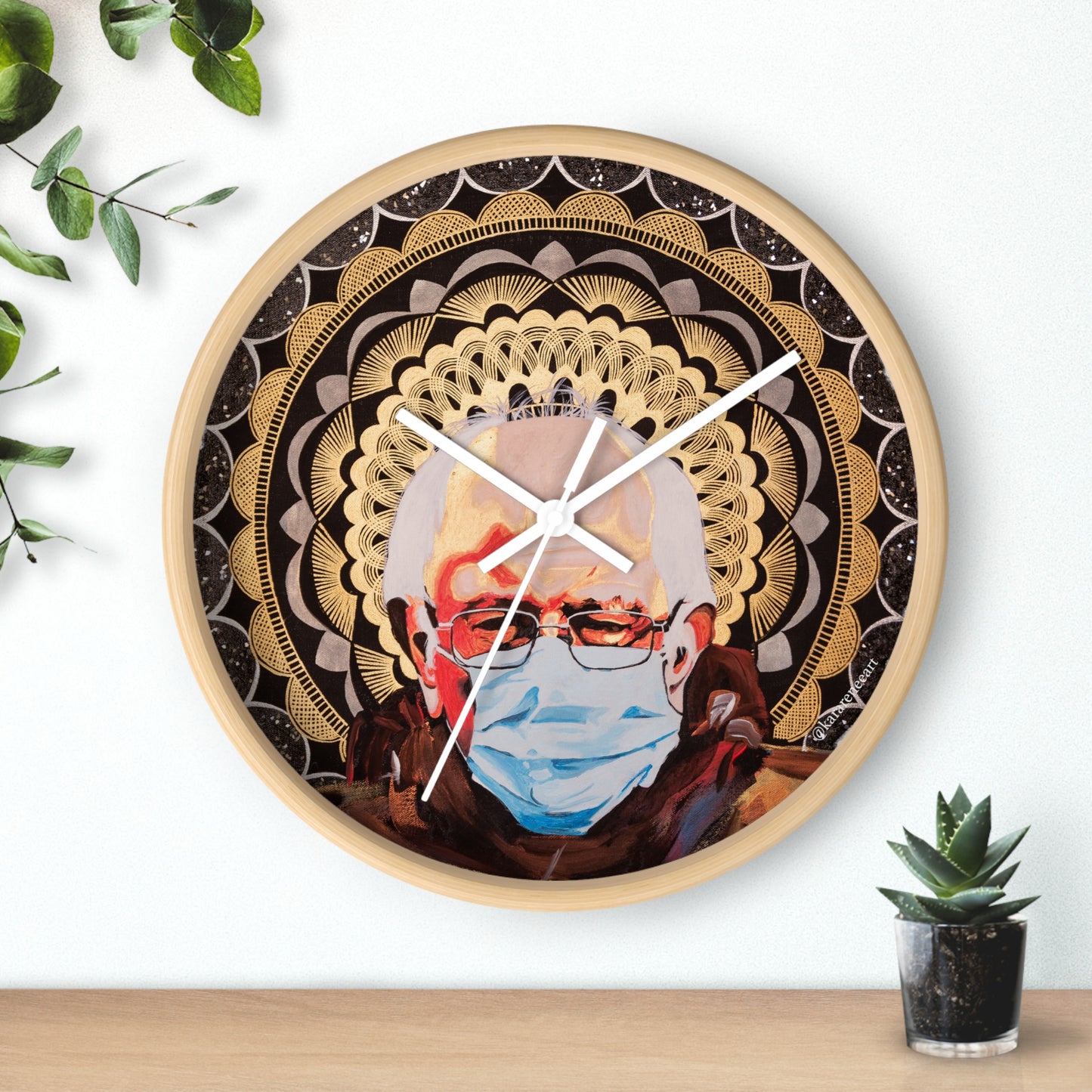 Bernie Sanders Wall Clock