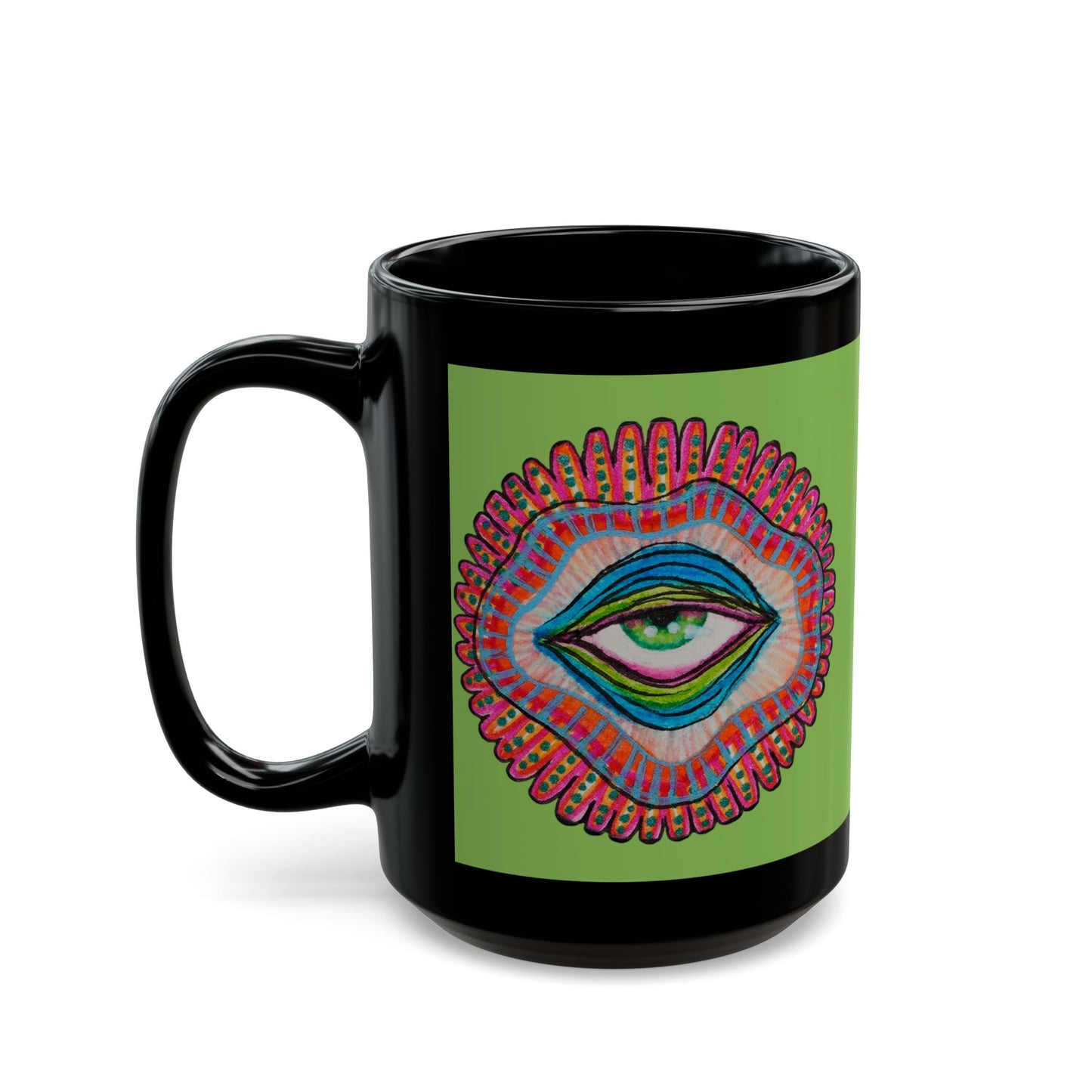 Eye 4 Black Mug (15oz)