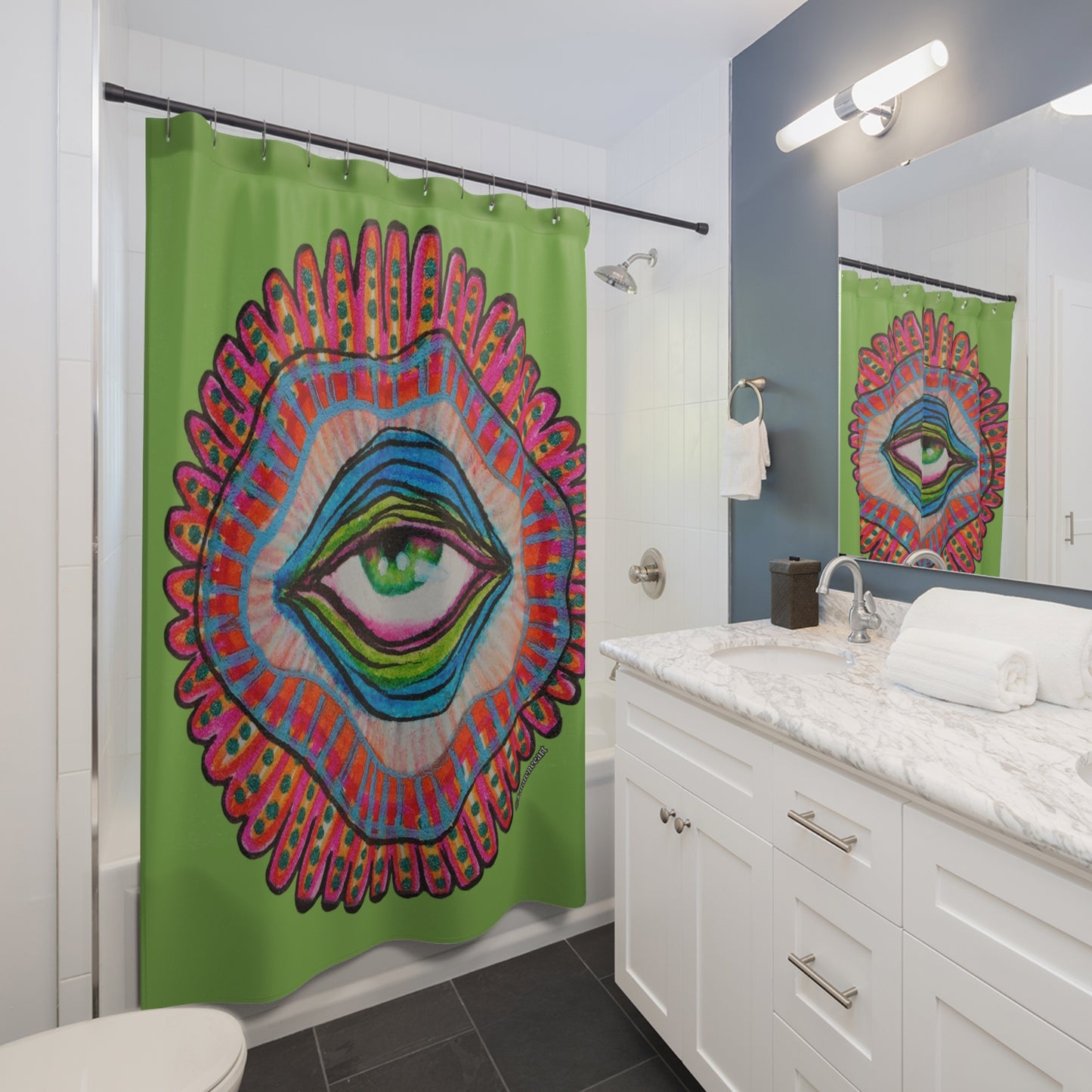 Eye 4 Shower Curtain