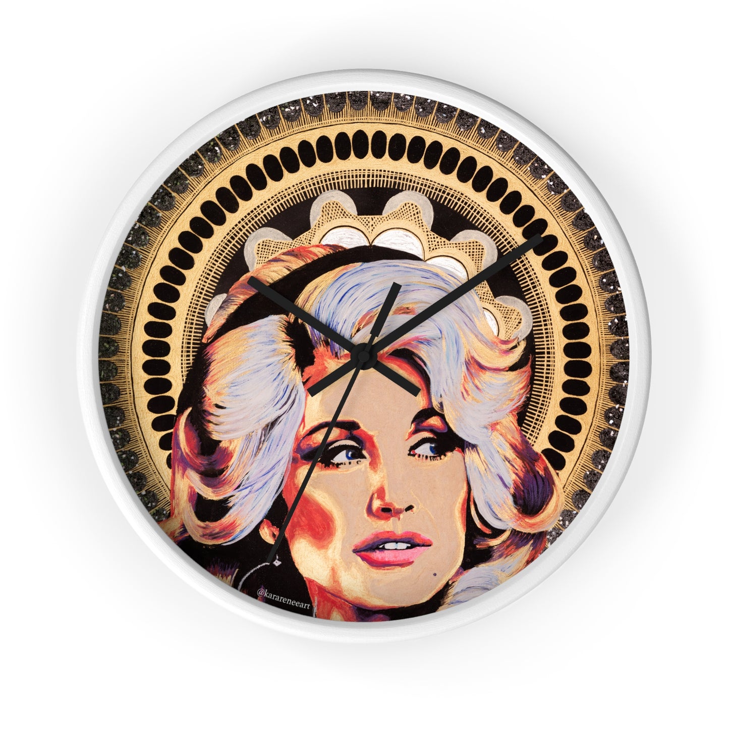 Dolly Parton Wall Clock