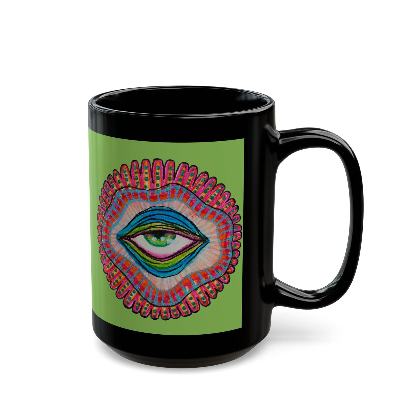 Eye 4 Black Mug (15oz)