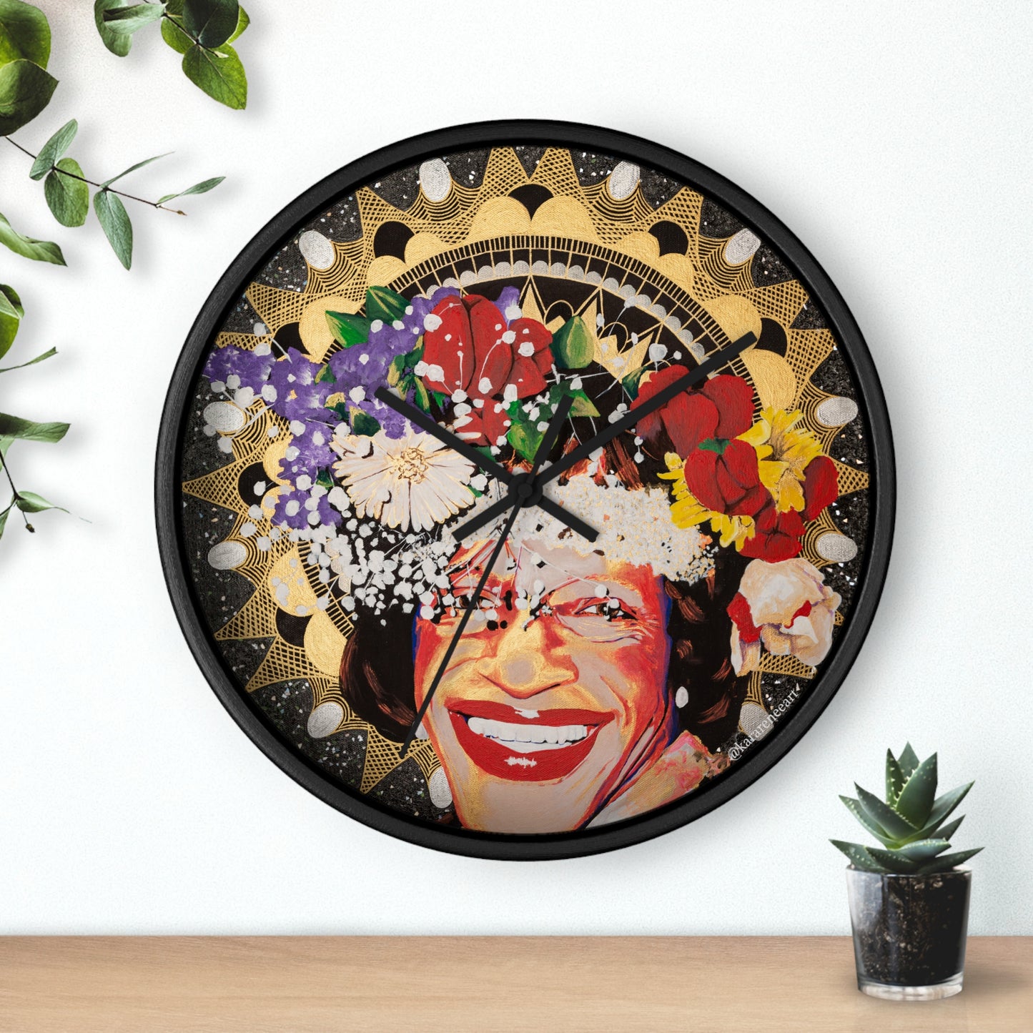 Marsha P Johnson Wall Clock