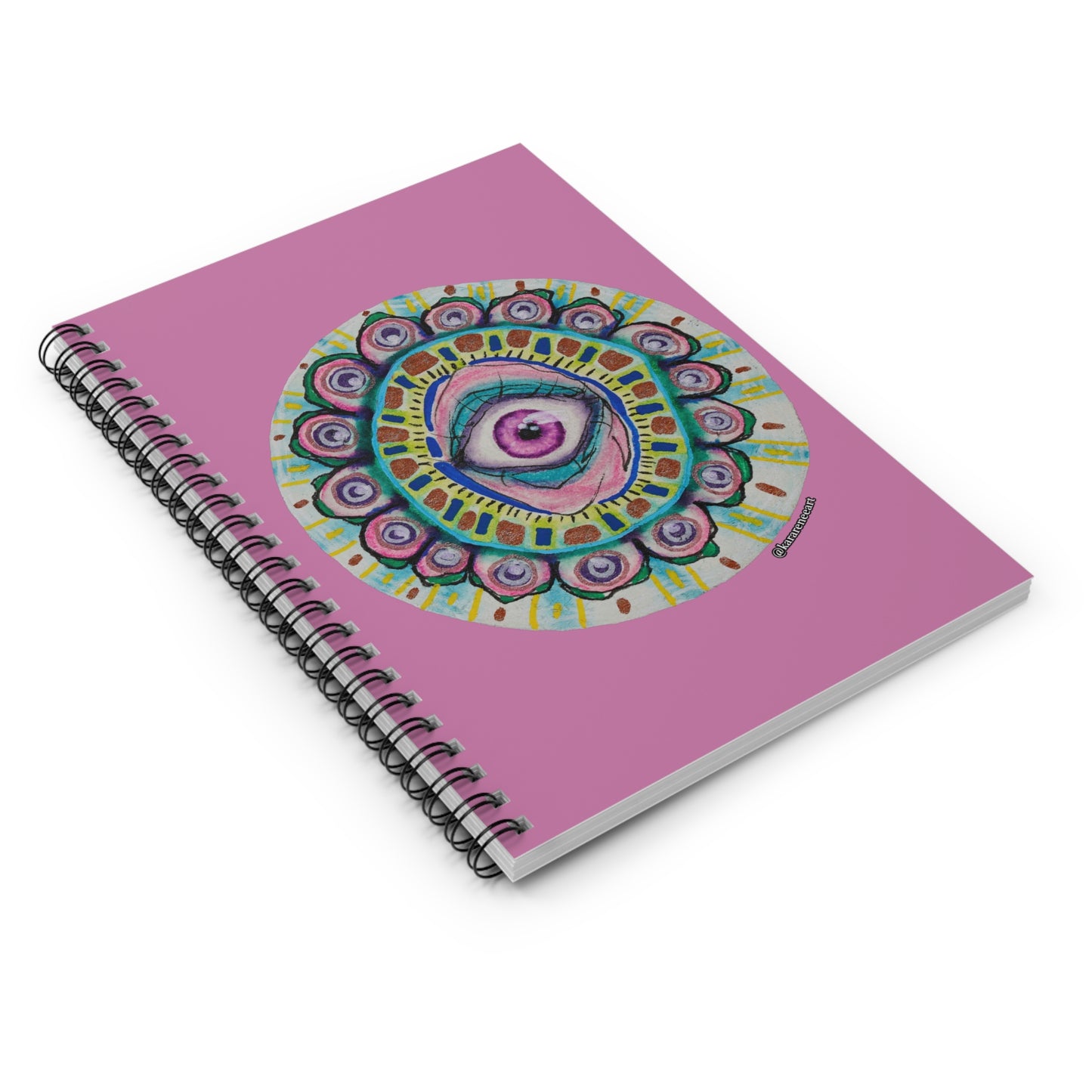 Eye 8 Spiral Notebook - Ruled Line