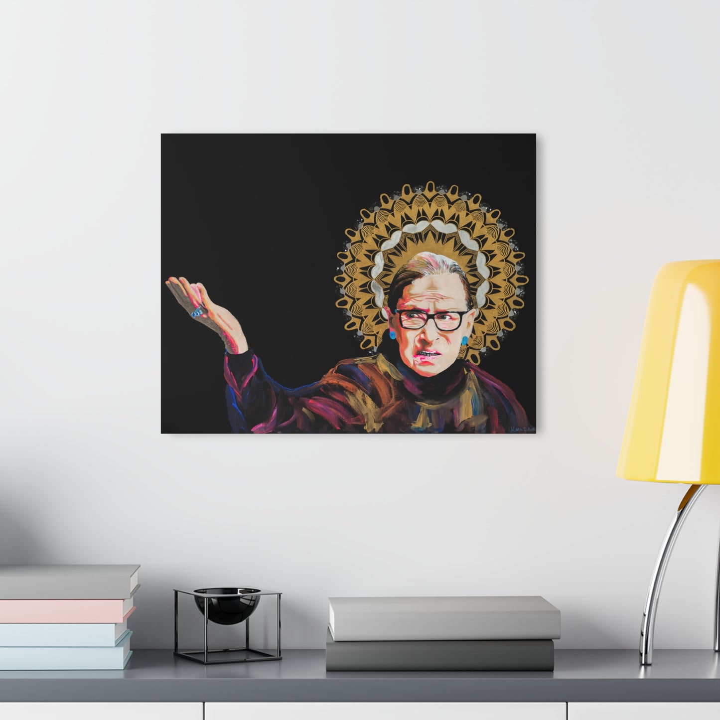 Ruth Bader Ginsburg Acrylic Prints (French Cleat Hanging)