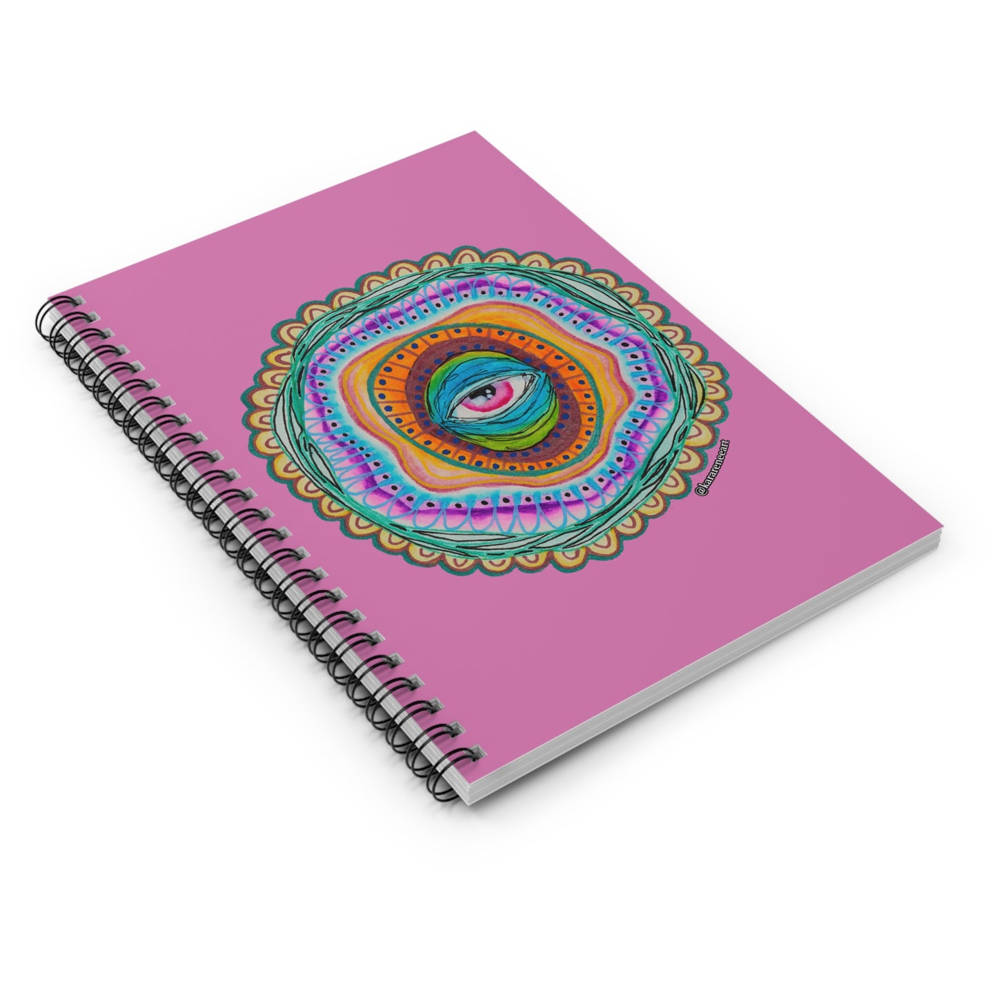 Eye 11 Spiral Notebook - Ruled Line