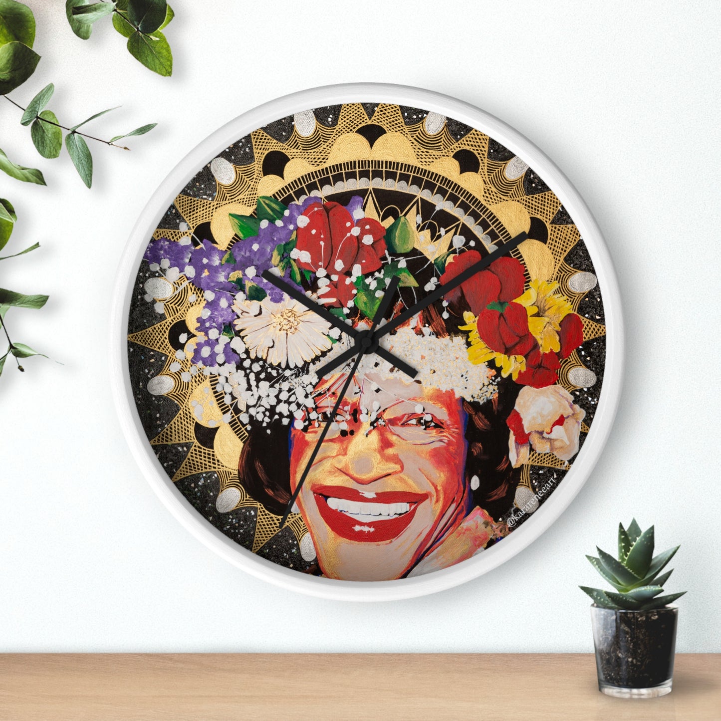 Marsha P Johnson Wall Clock