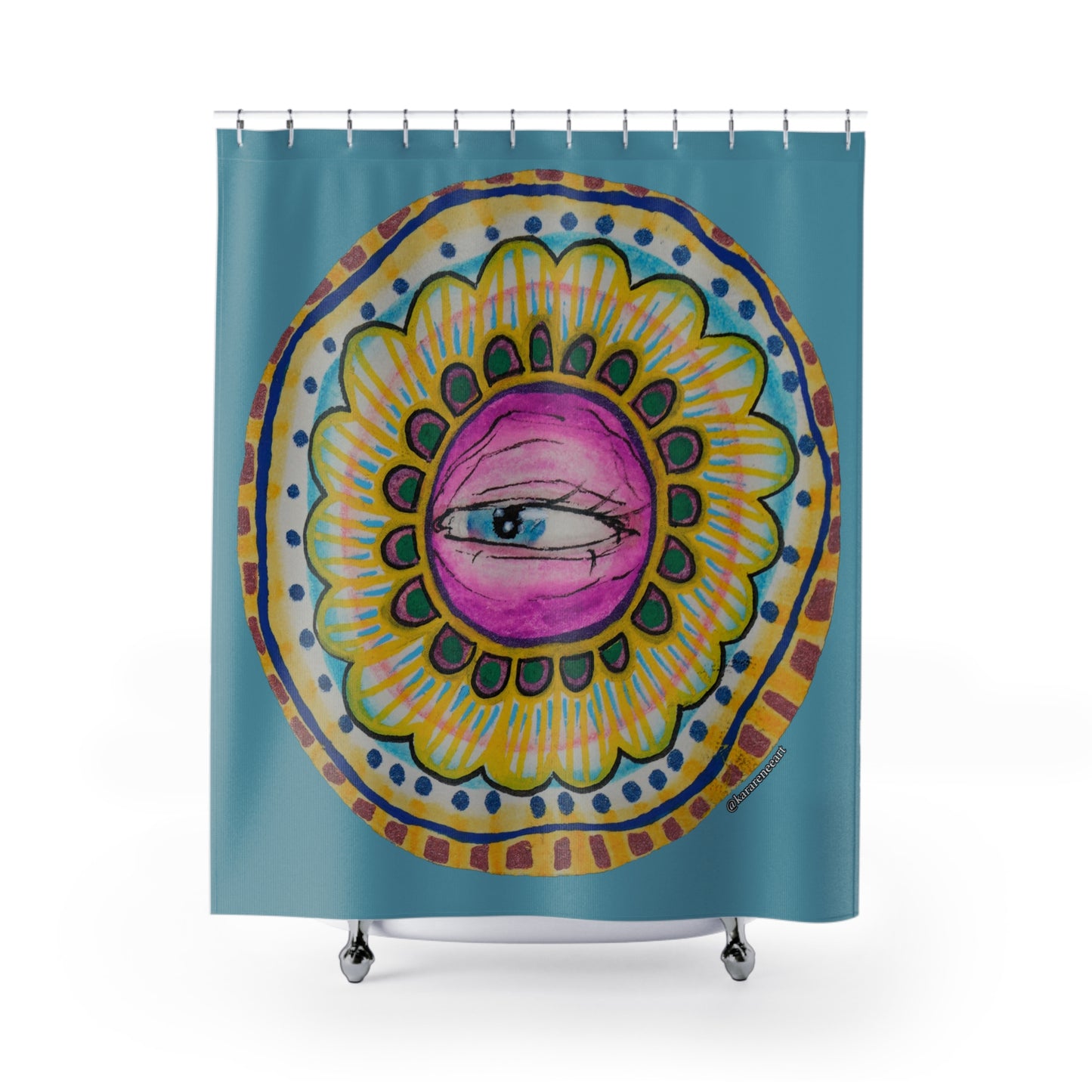 Eye 12 Shower Curtain