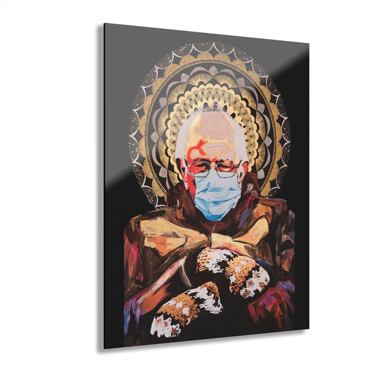 Bernie Sanders Acrylic Prints (French Cleat Hanging)