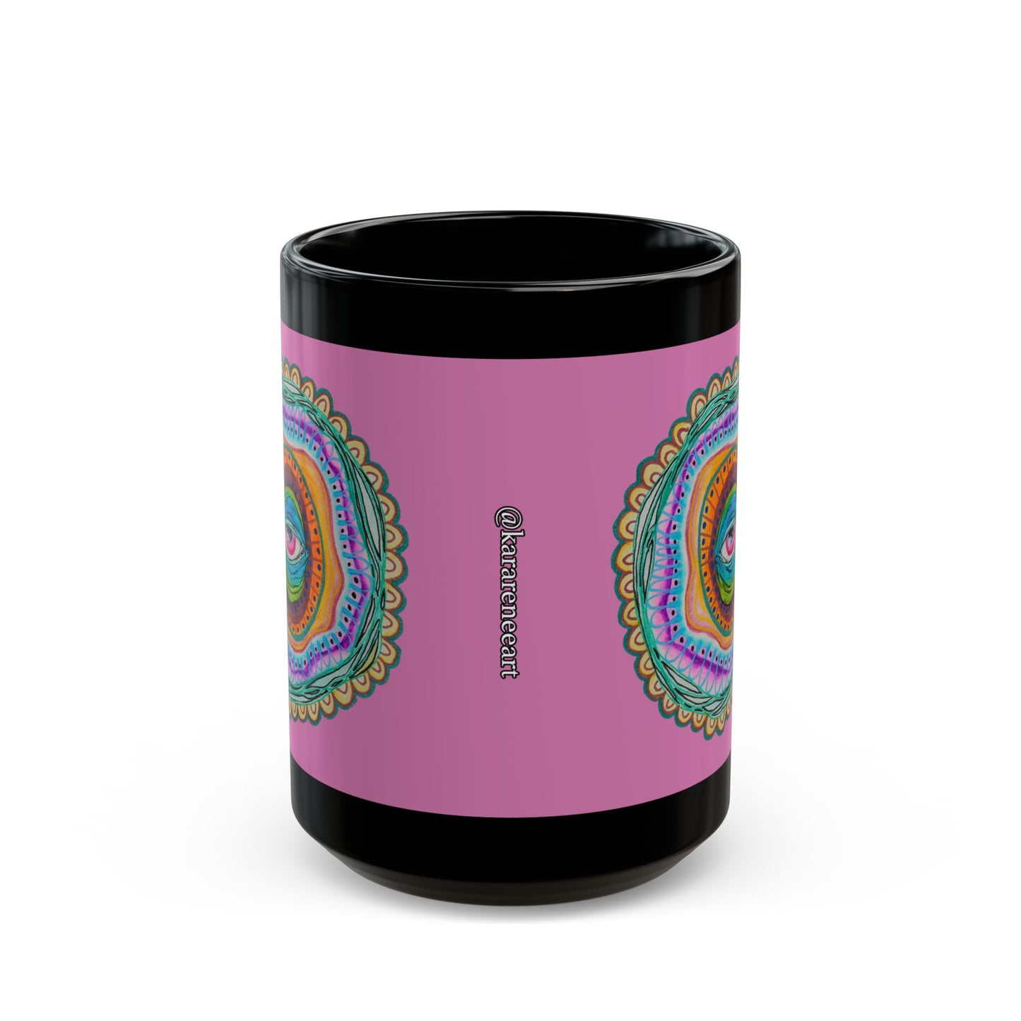 Eye 11 Black Mug (15oz)