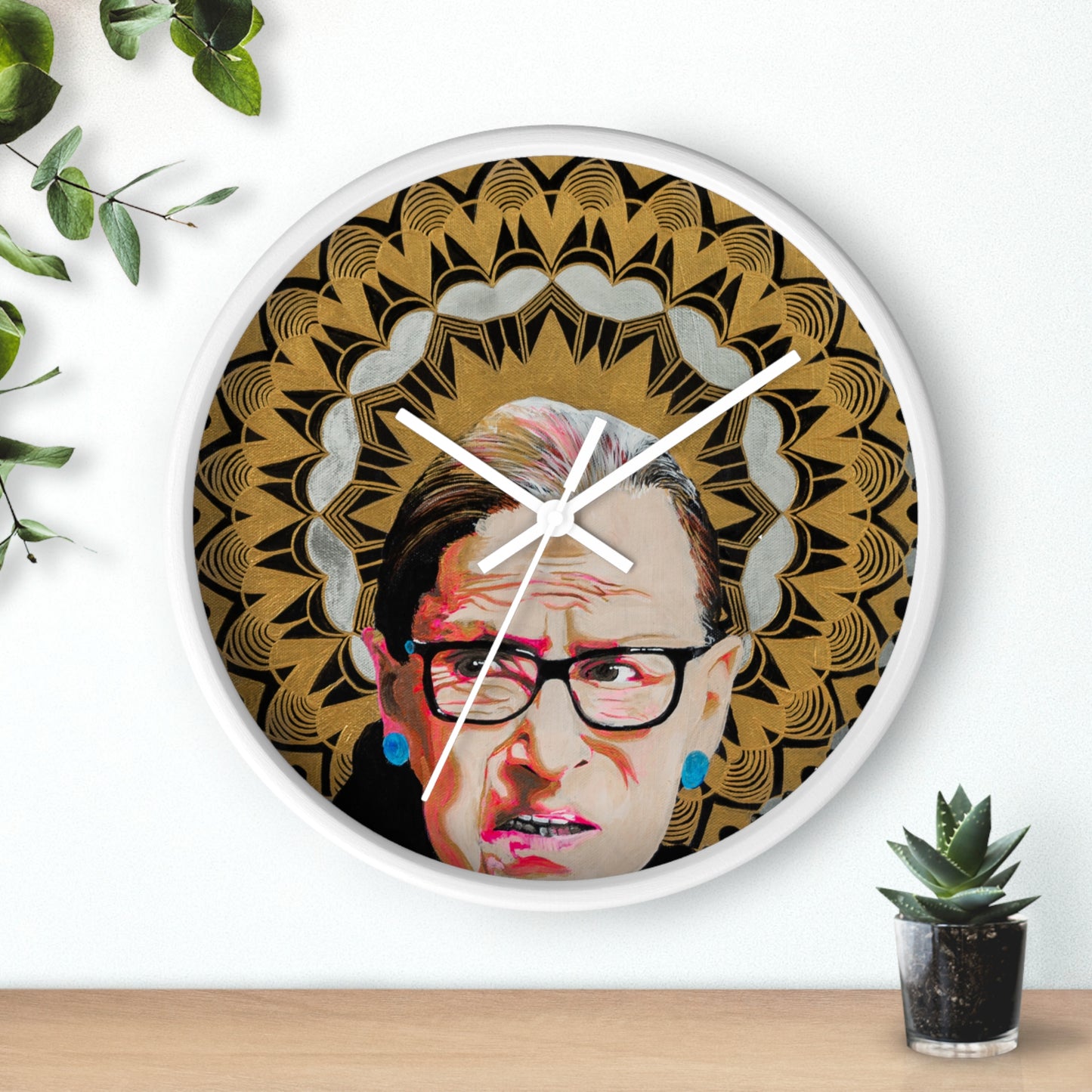 Ruth Bader Ginsburg Wall Clock