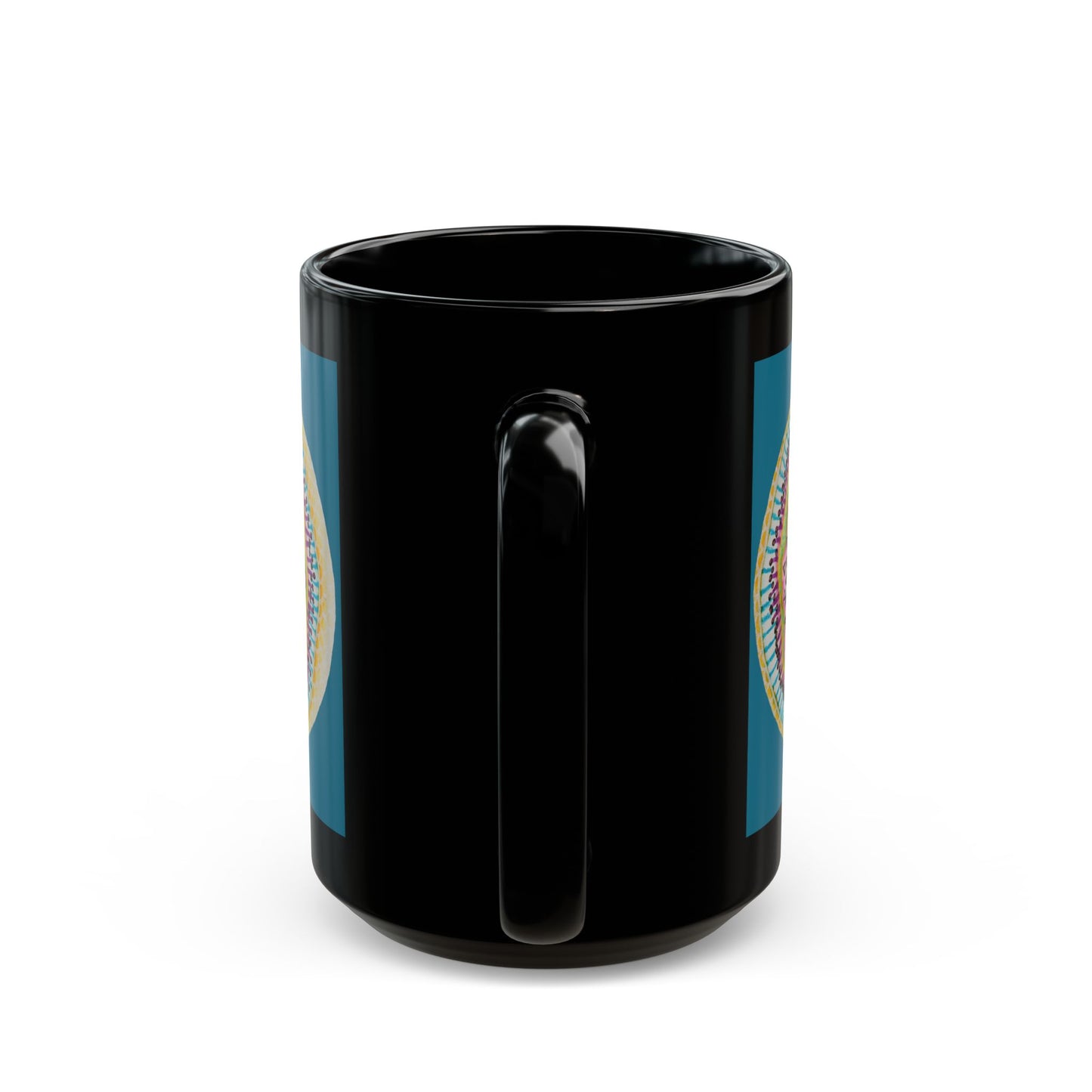 Eye 7 Black Mug (15oz)