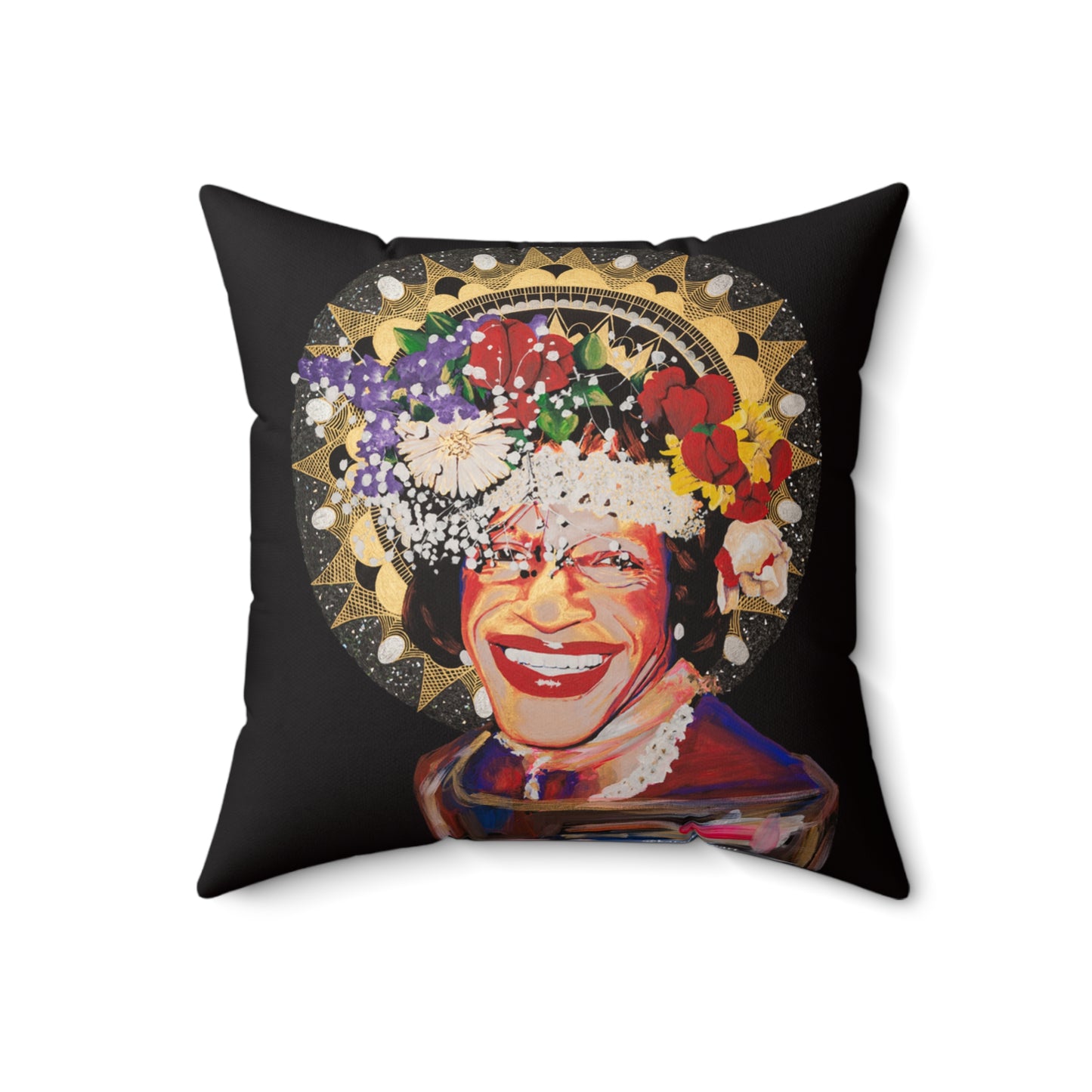 Marsha P Johnson Polyester Square Pillow