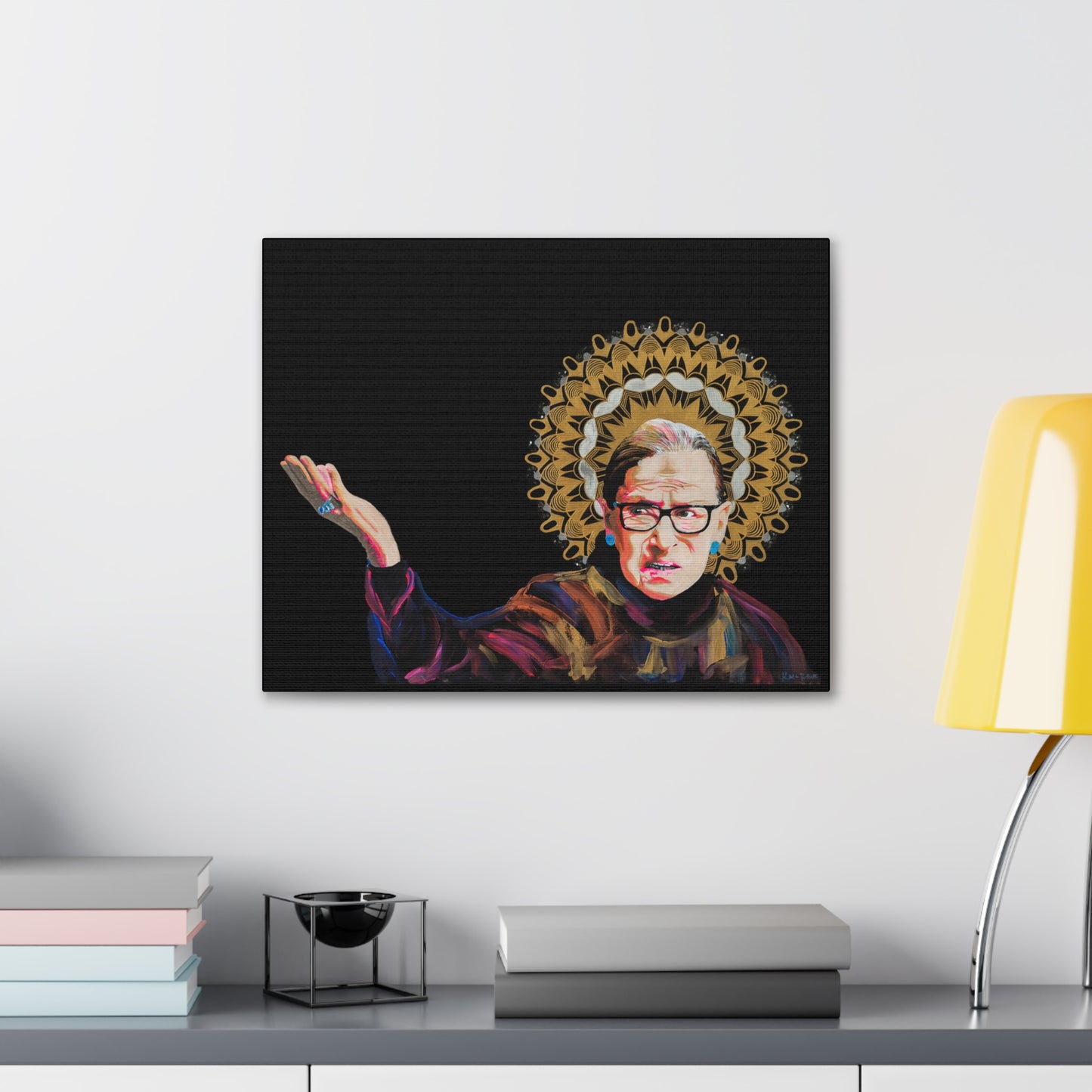 Ruth Bader Ginsburg Canvas Gallery Wrap