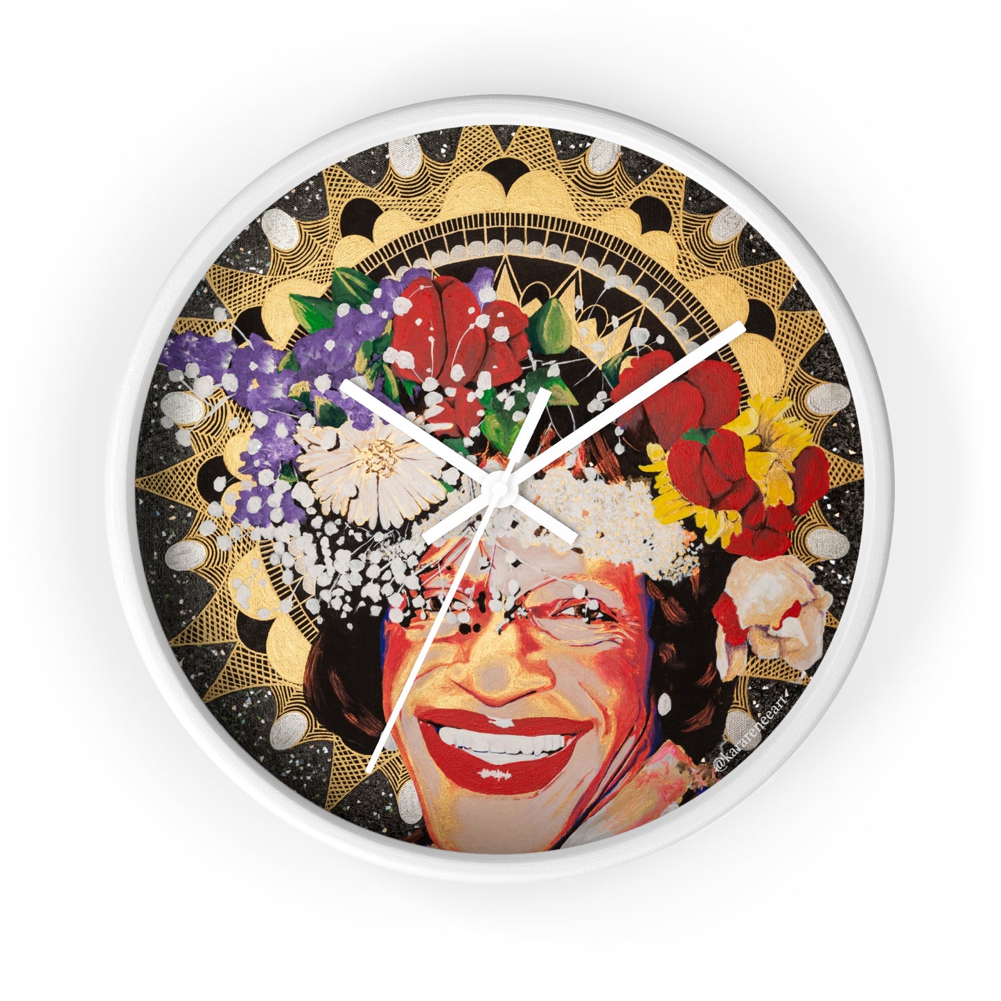 Marsha P Johnson Wall Clock