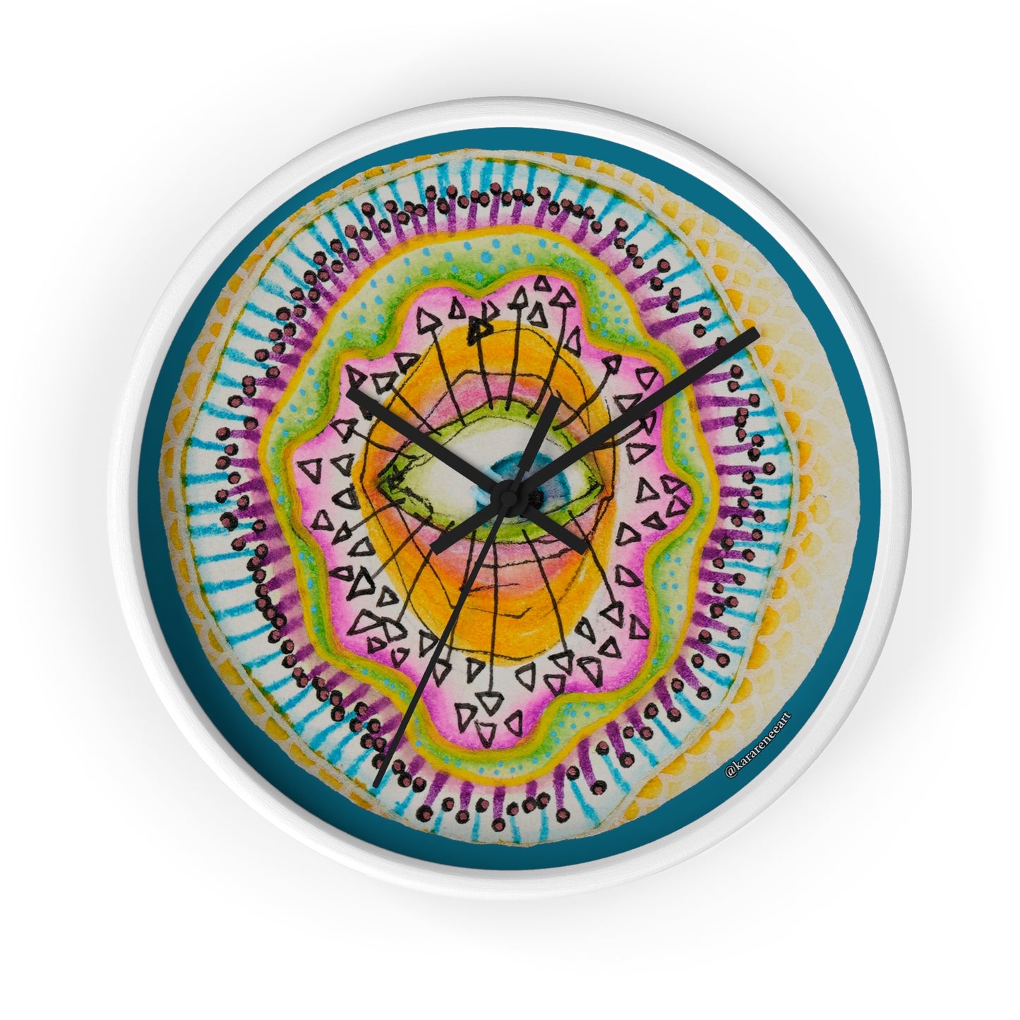 Eye 7 Wall Clock