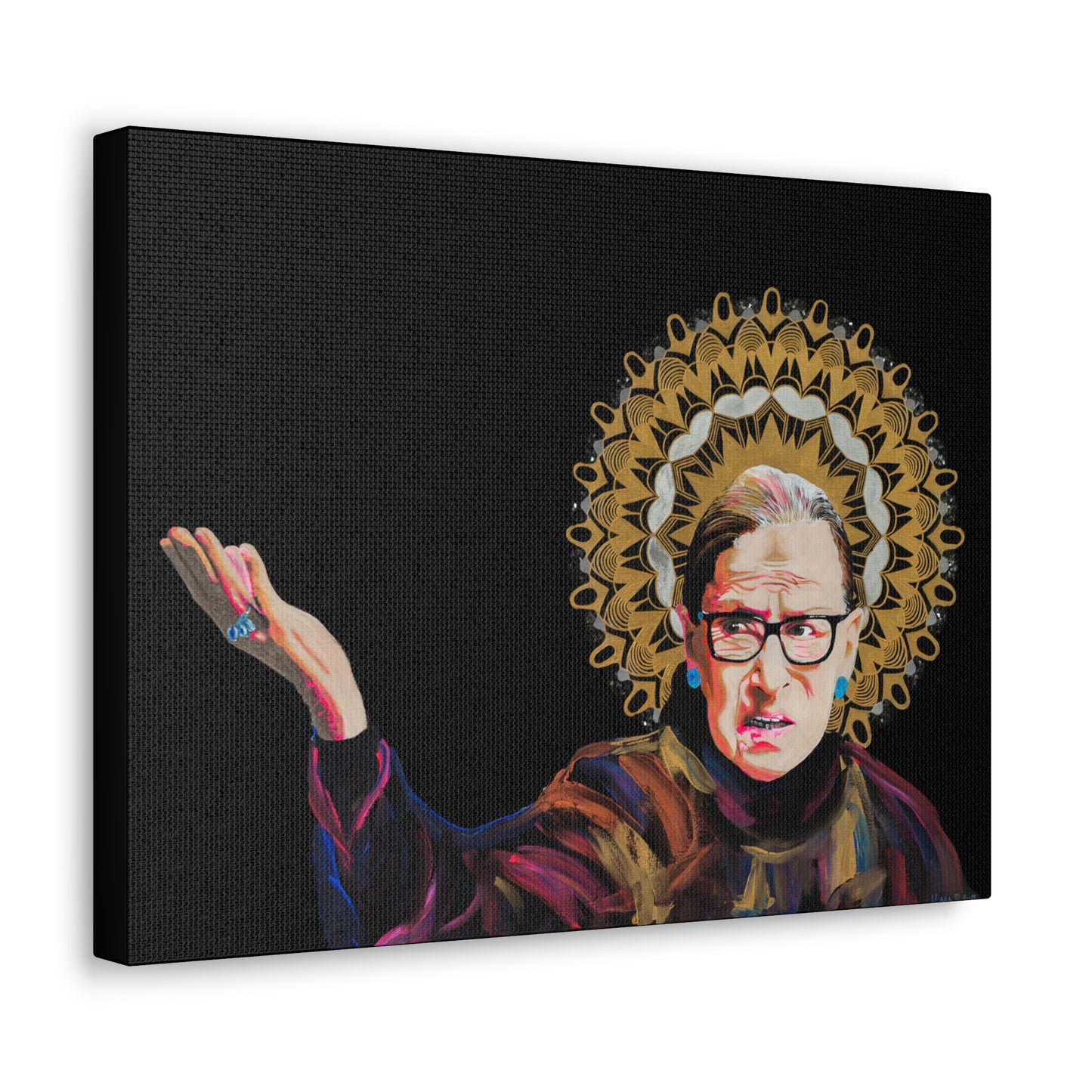 Ruth Bader Ginsburg Canvas Gallery Wrap