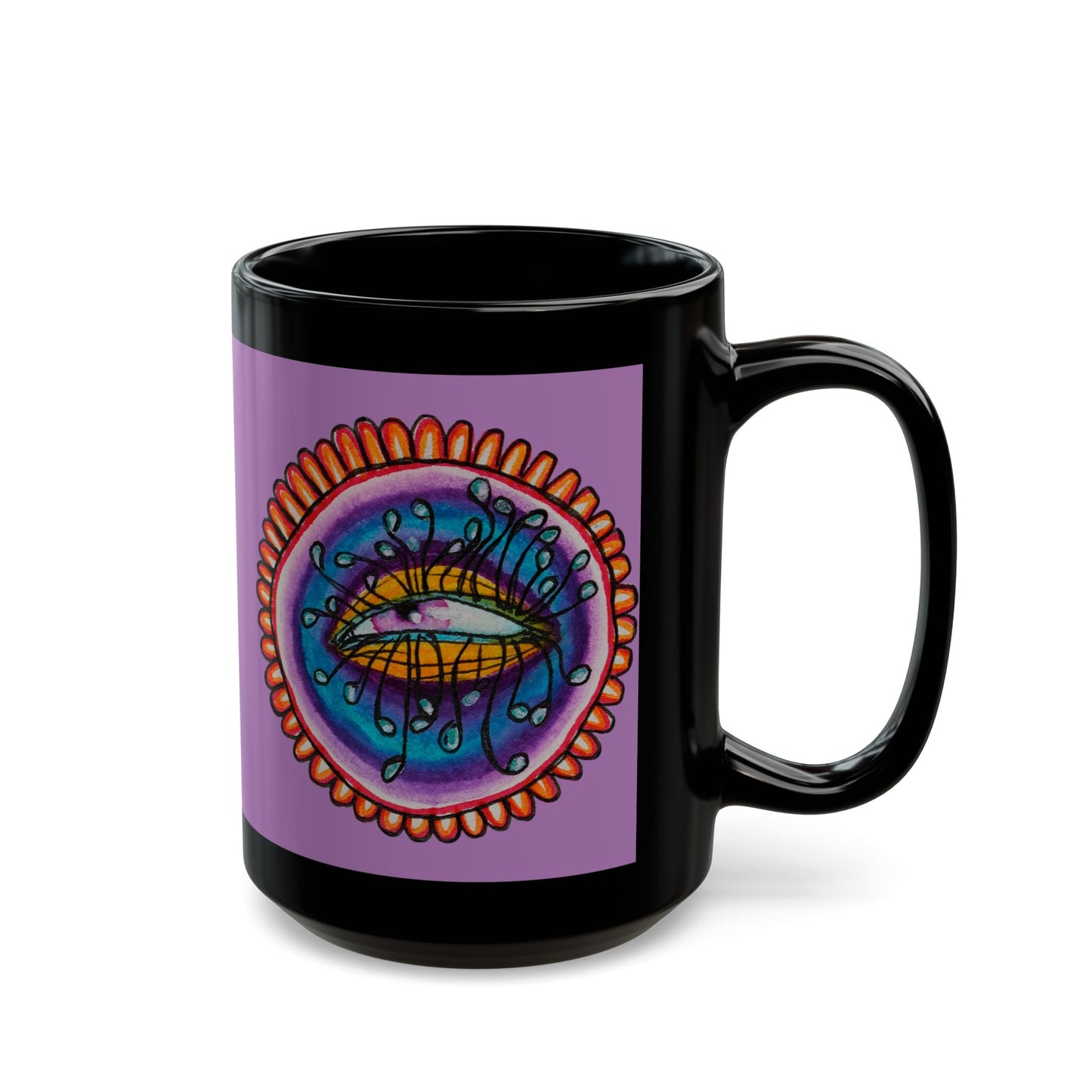 Eye 2 Black Mug (15oz)