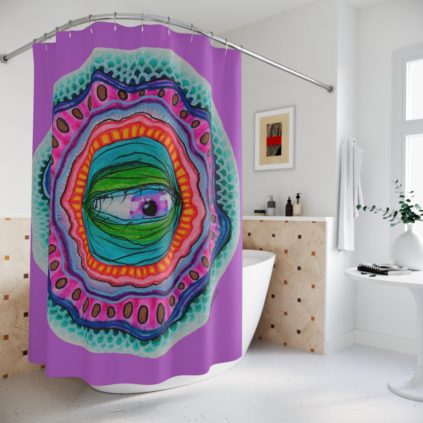 Eye 9 Shower Curtain