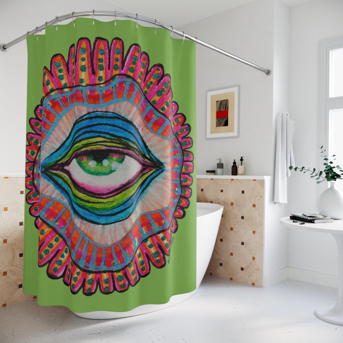 Eye 4 Shower Curtain