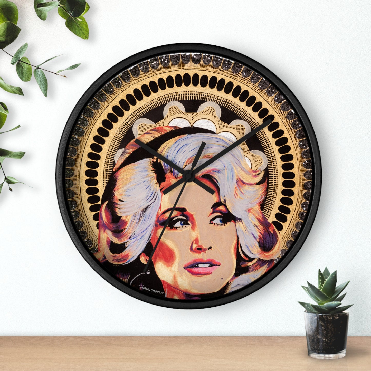 Dolly Parton Wall Clock