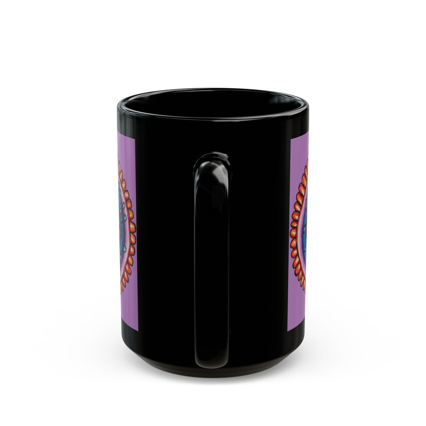 Eye 2 Black Mug (15oz)