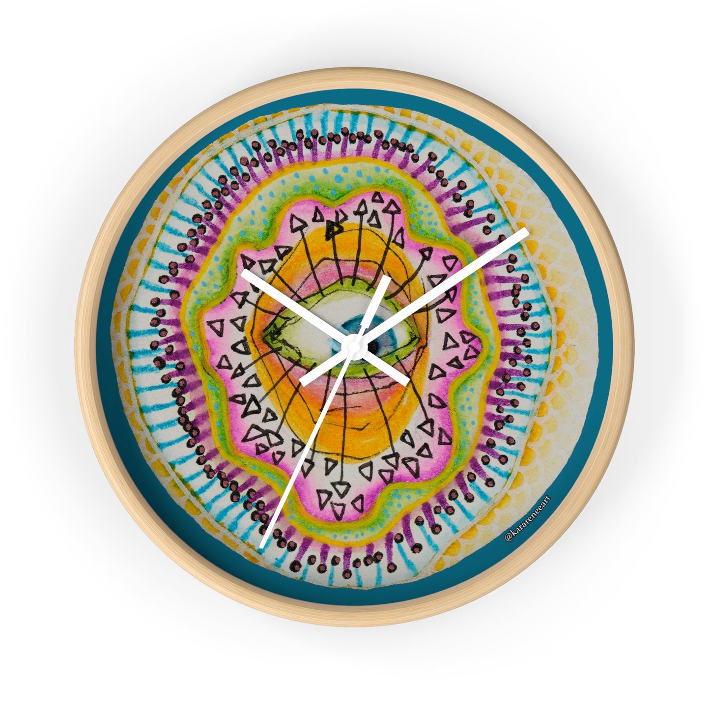 Eye 7 Wall Clock