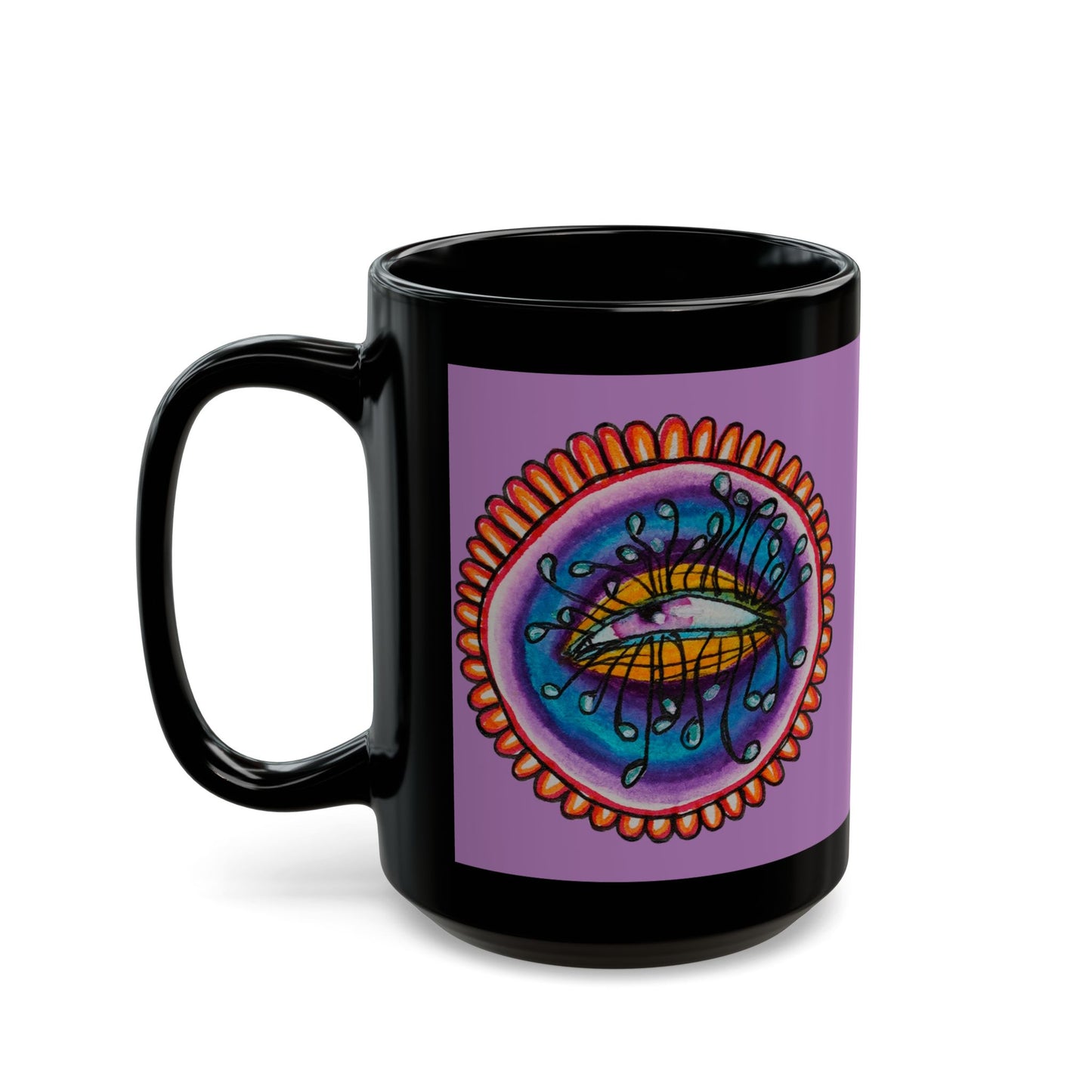 Eye 2 Black Mug (15oz)