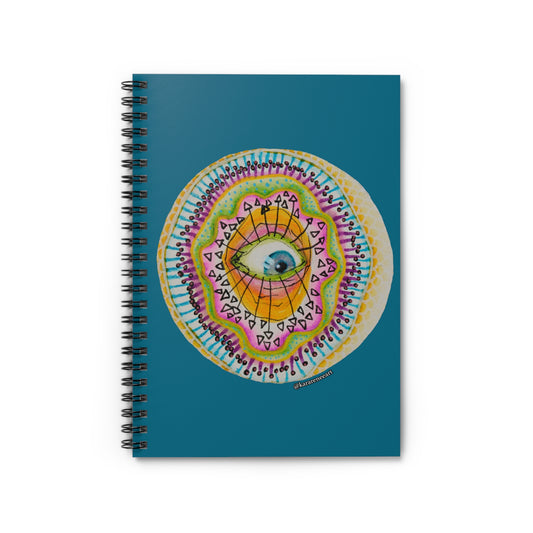 Eye 7 Spiral Notebook - Ruled Line