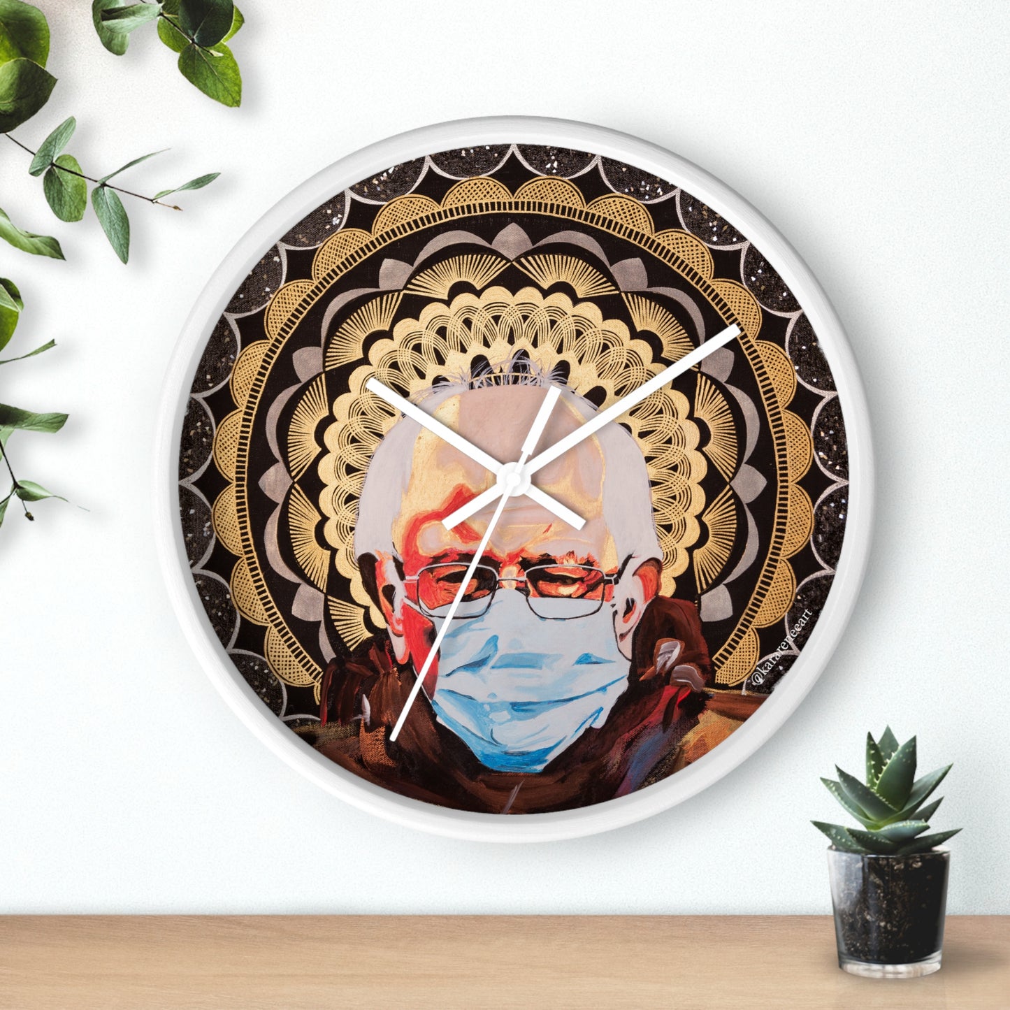 Bernie Sanders Wall Clock