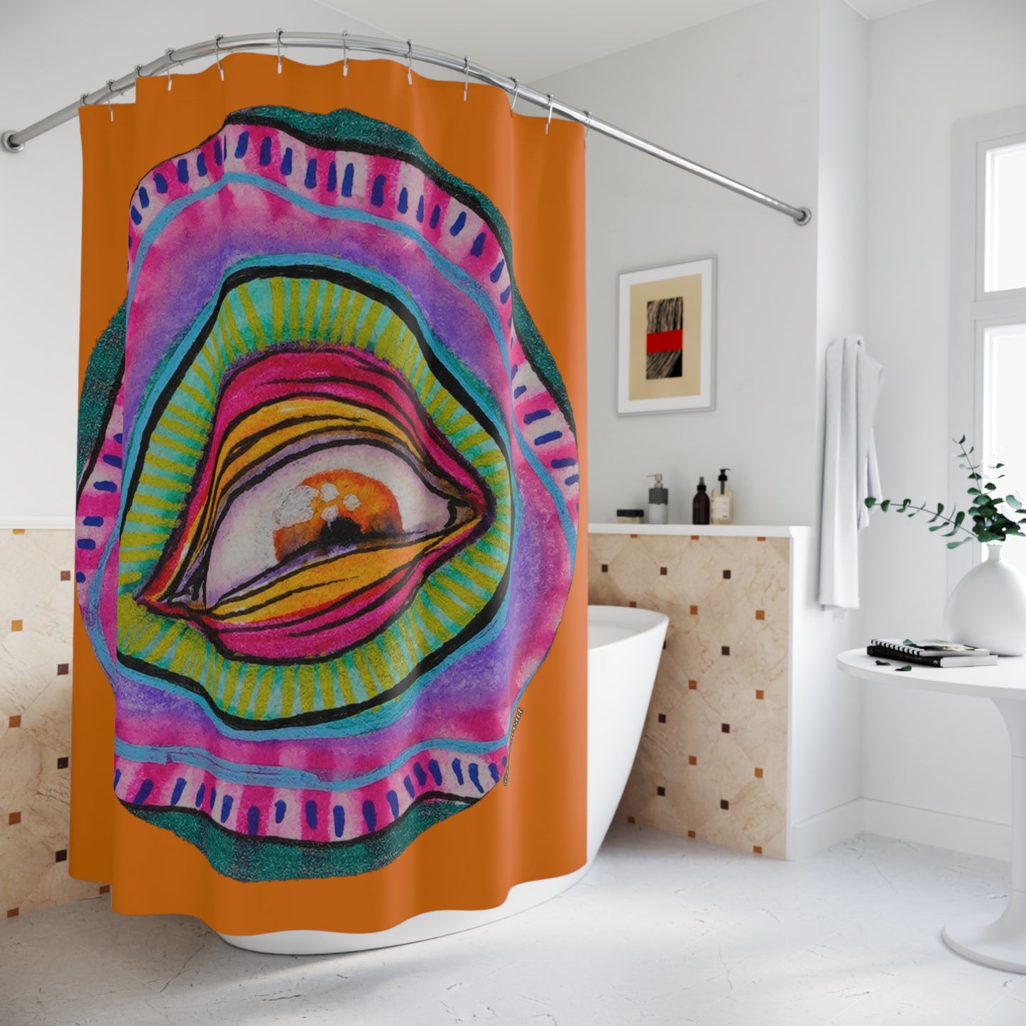 Eye 5 Shower Curtain