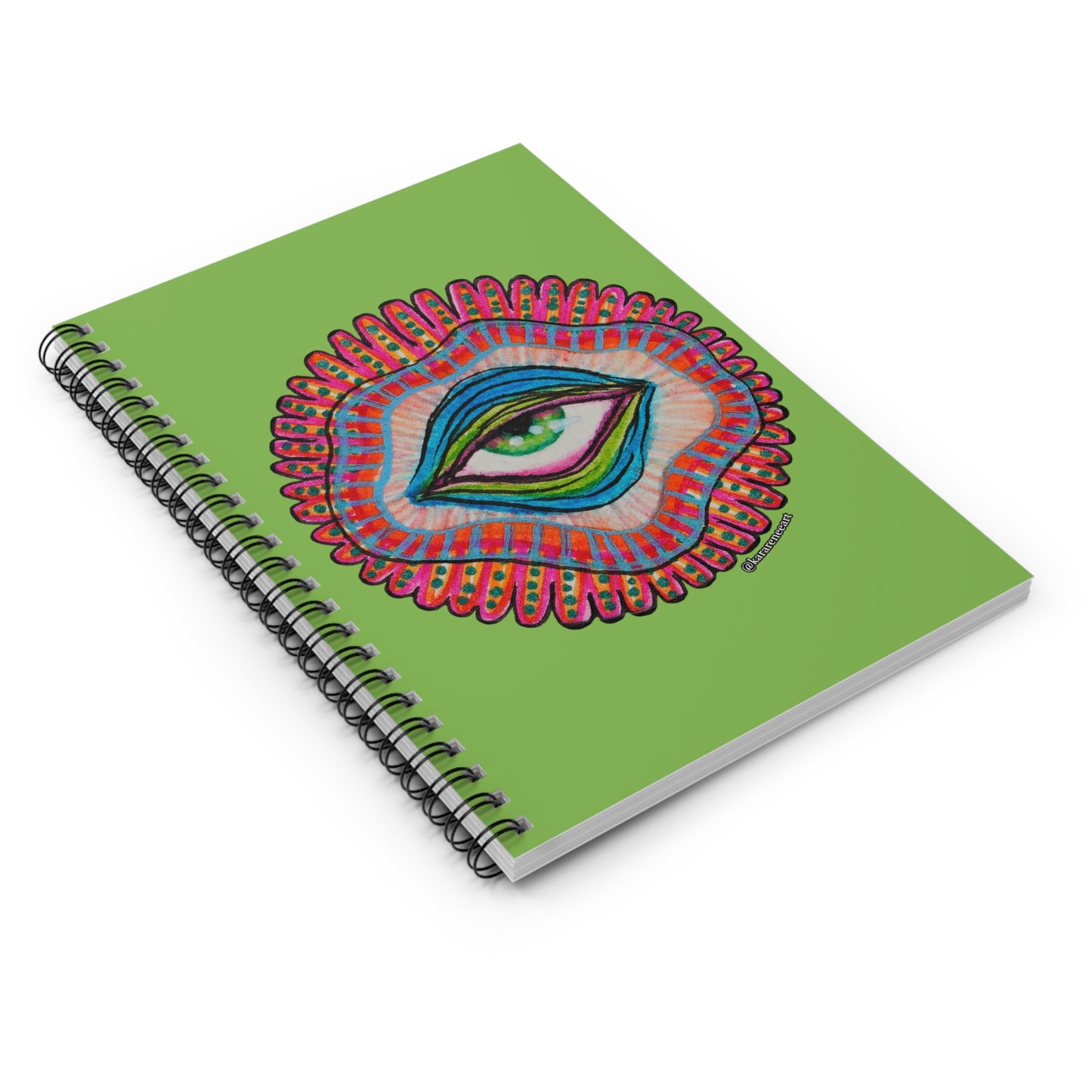 Eye 4 Spiral Notebook - Ruled Line