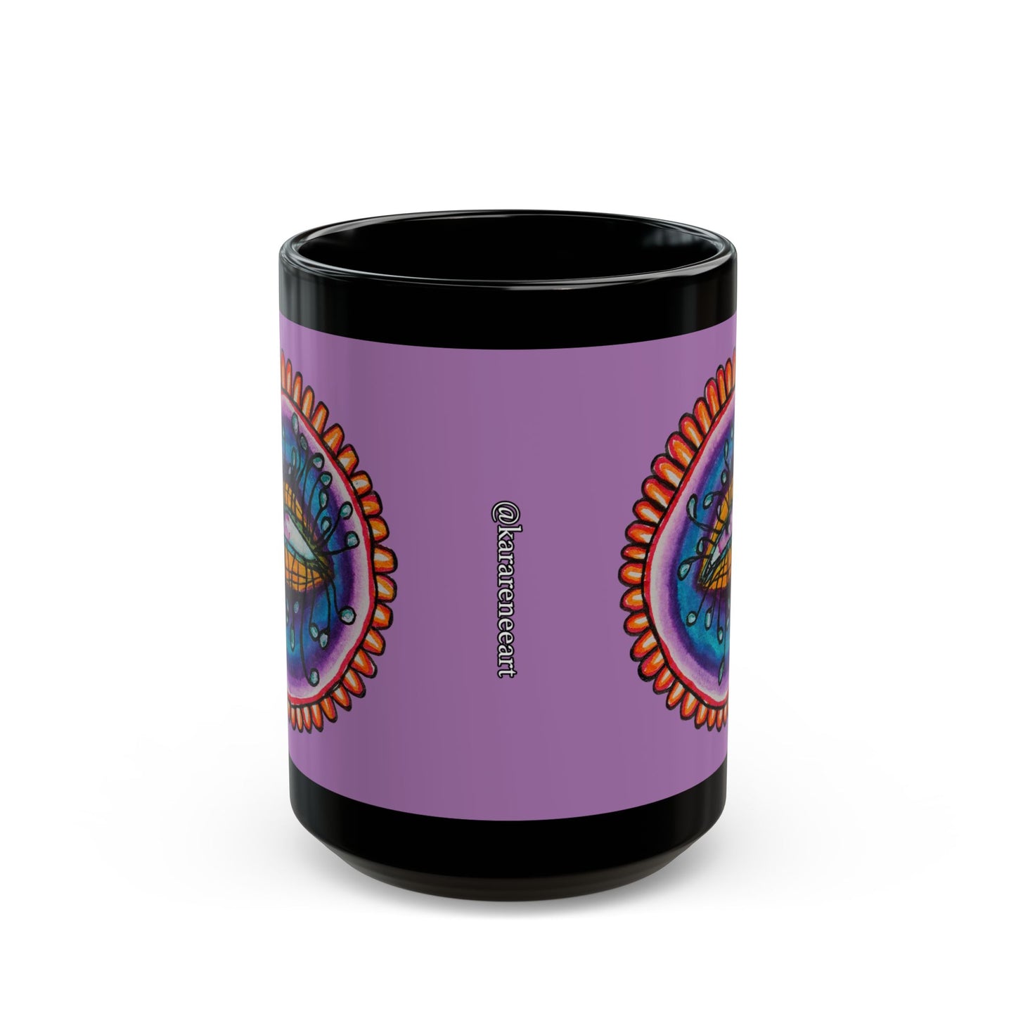 Eye 2 Black Mug (15oz)