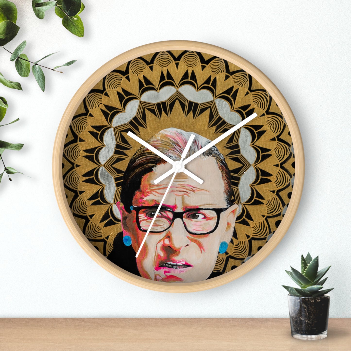 Ruth Bader Ginsburg Wall Clock