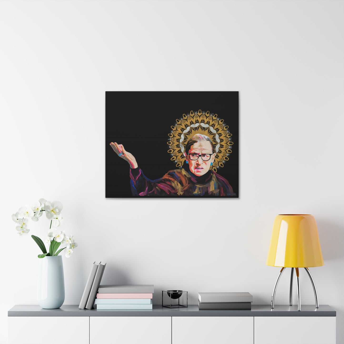 Ruth Bader Ginsburg Canvas Gallery Wrap