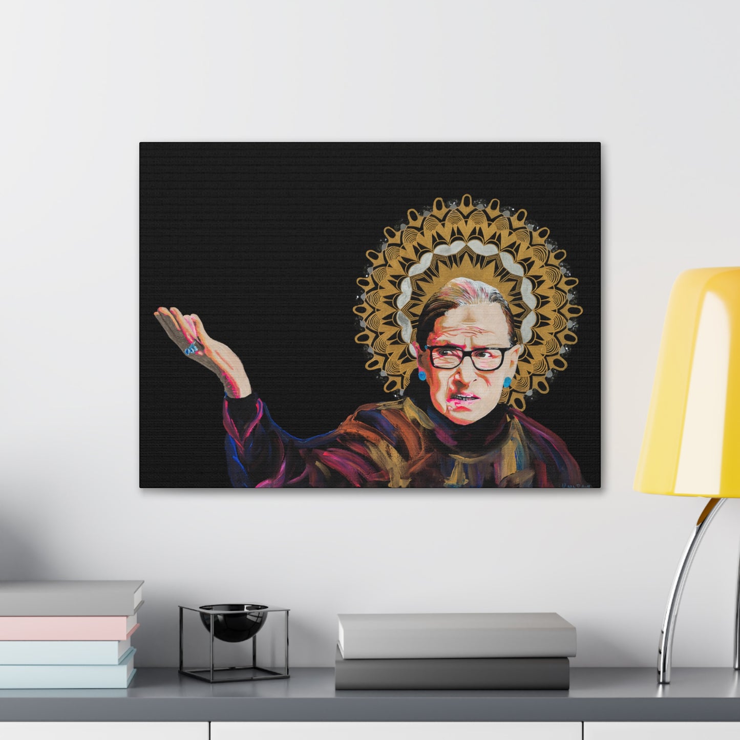 Ruth Bader Ginsburg Canvas Gallery Wrap