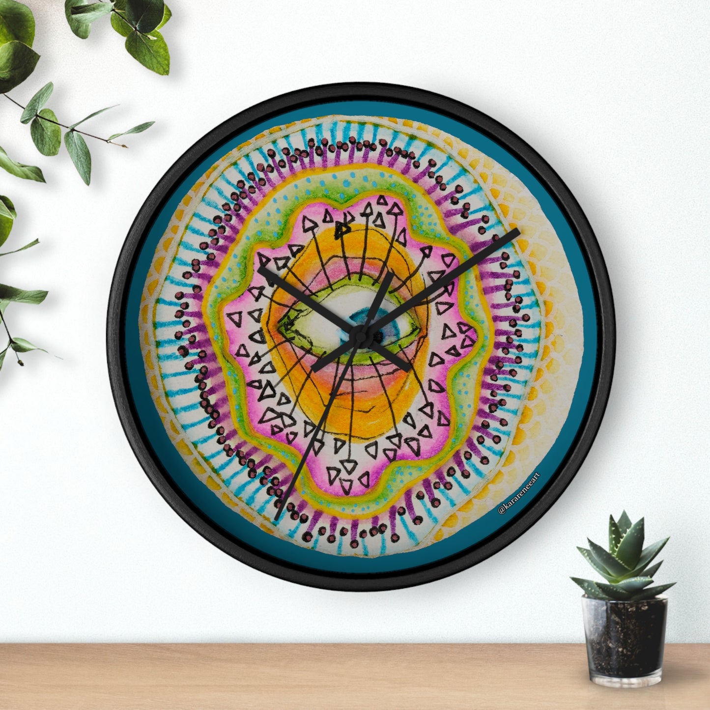 Eye 7 Wall Clock