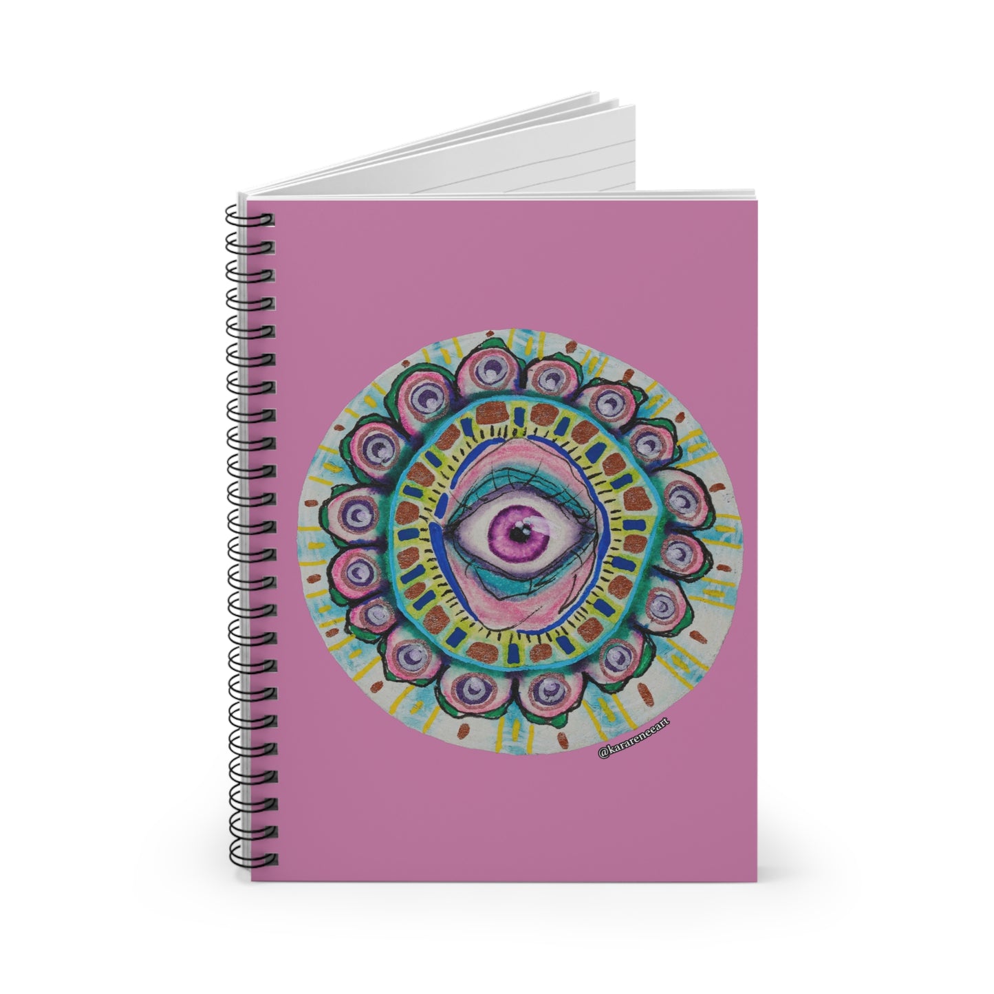 Eye 8 Spiral Notebook - Ruled Line