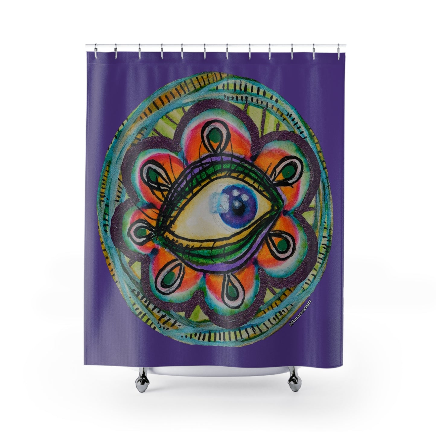 Eye 3 Shower Curtain