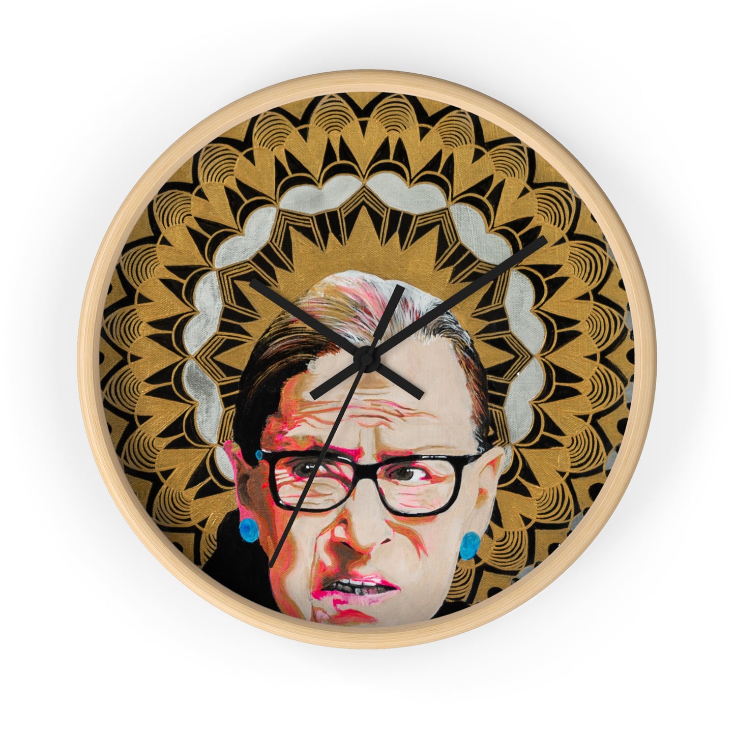 Ruth Bader Ginsburg Wall Clock