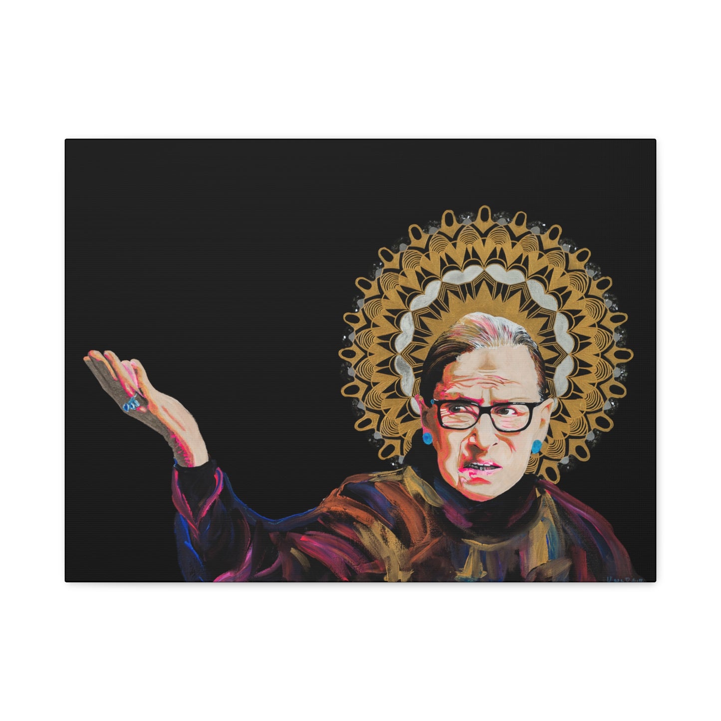 Ruth Bader Ginsburg Canvas Gallery Wrap