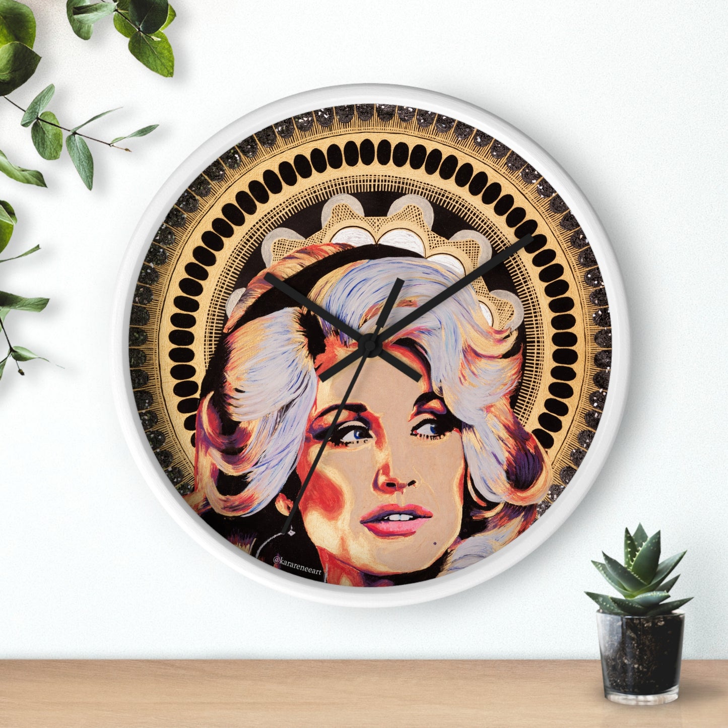 Dolly Parton Wall Clock